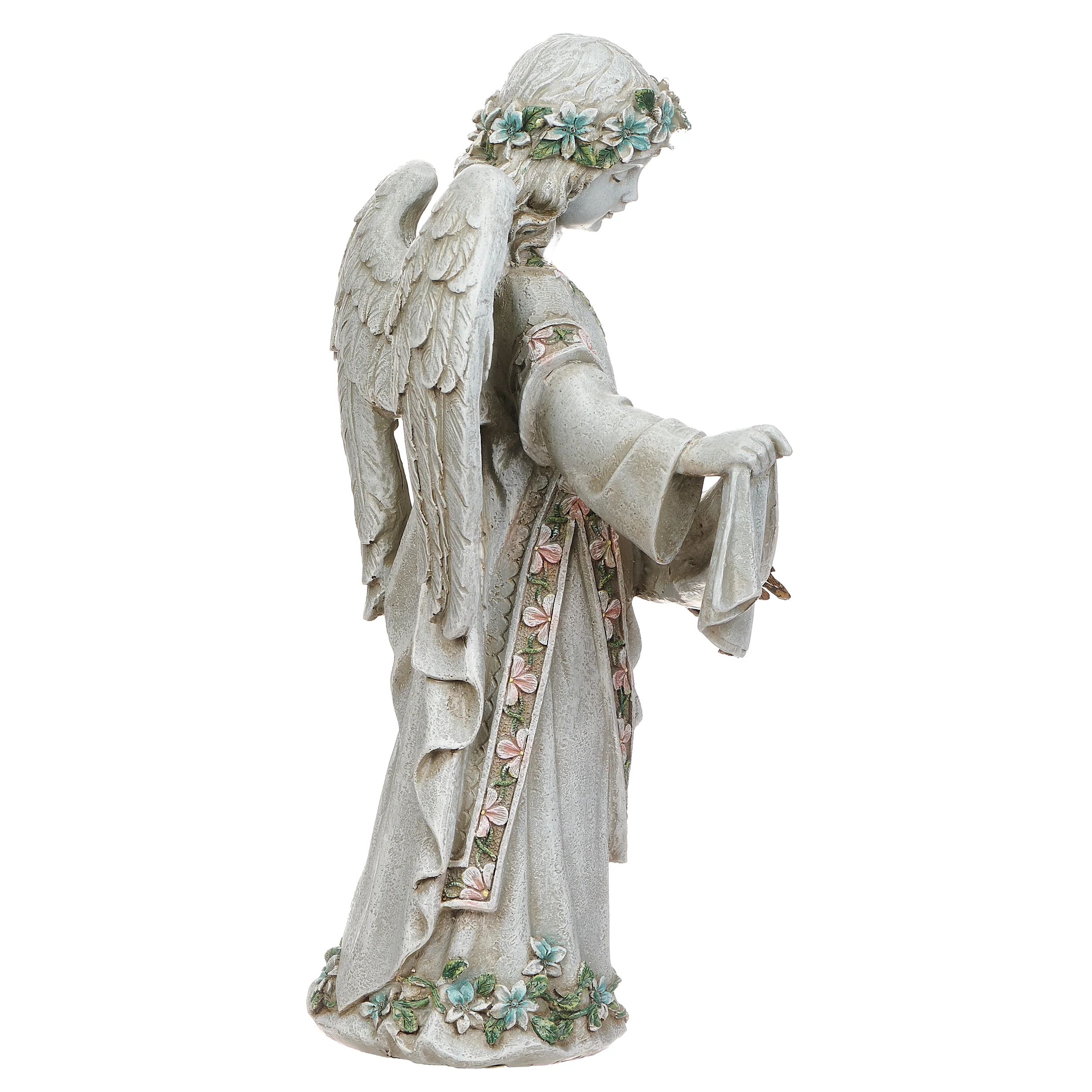 Joseph's Studio Angel with Birds Bird Feeder - Image 3