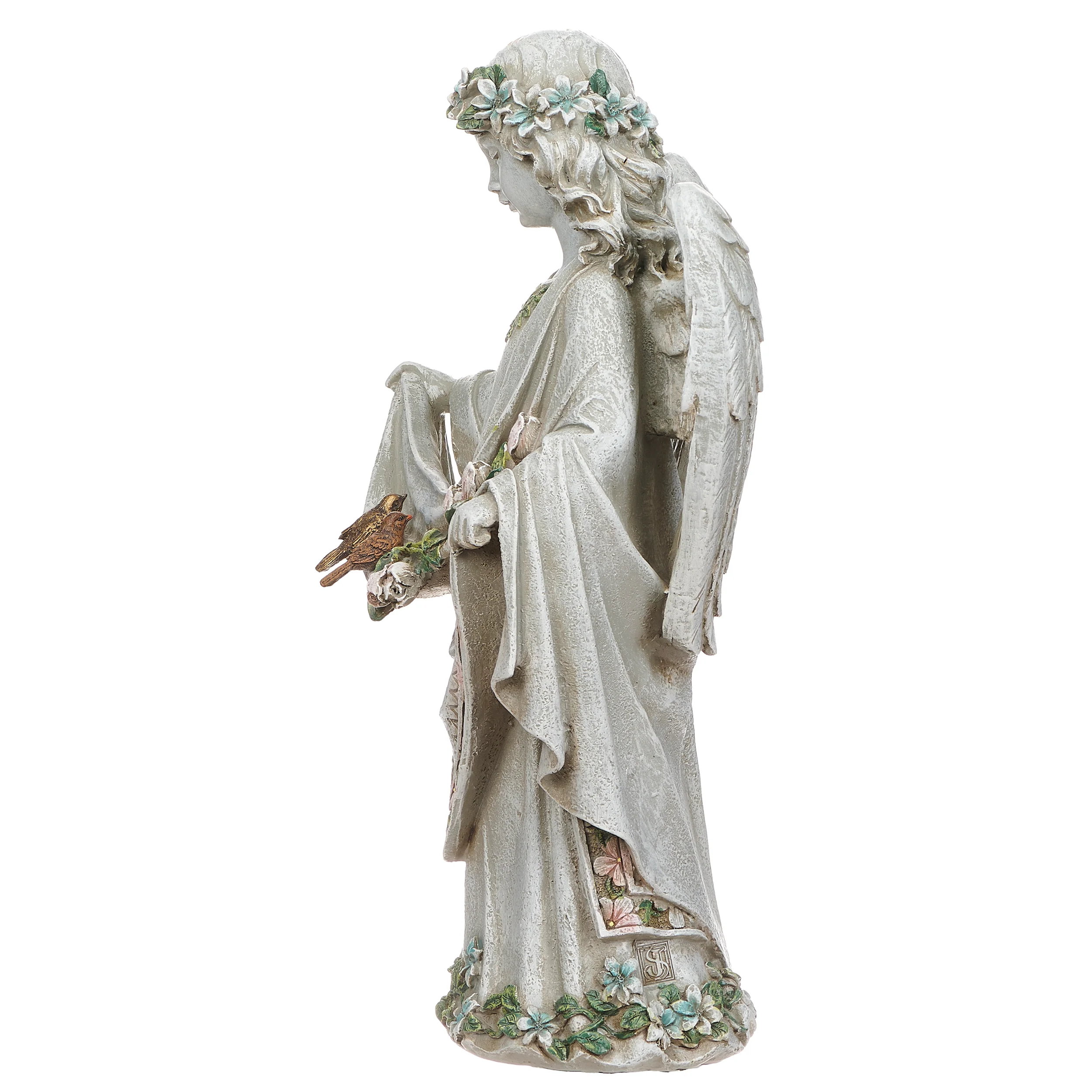 Joseph's Studio Angel with Birds Bird Feeder - Image 4