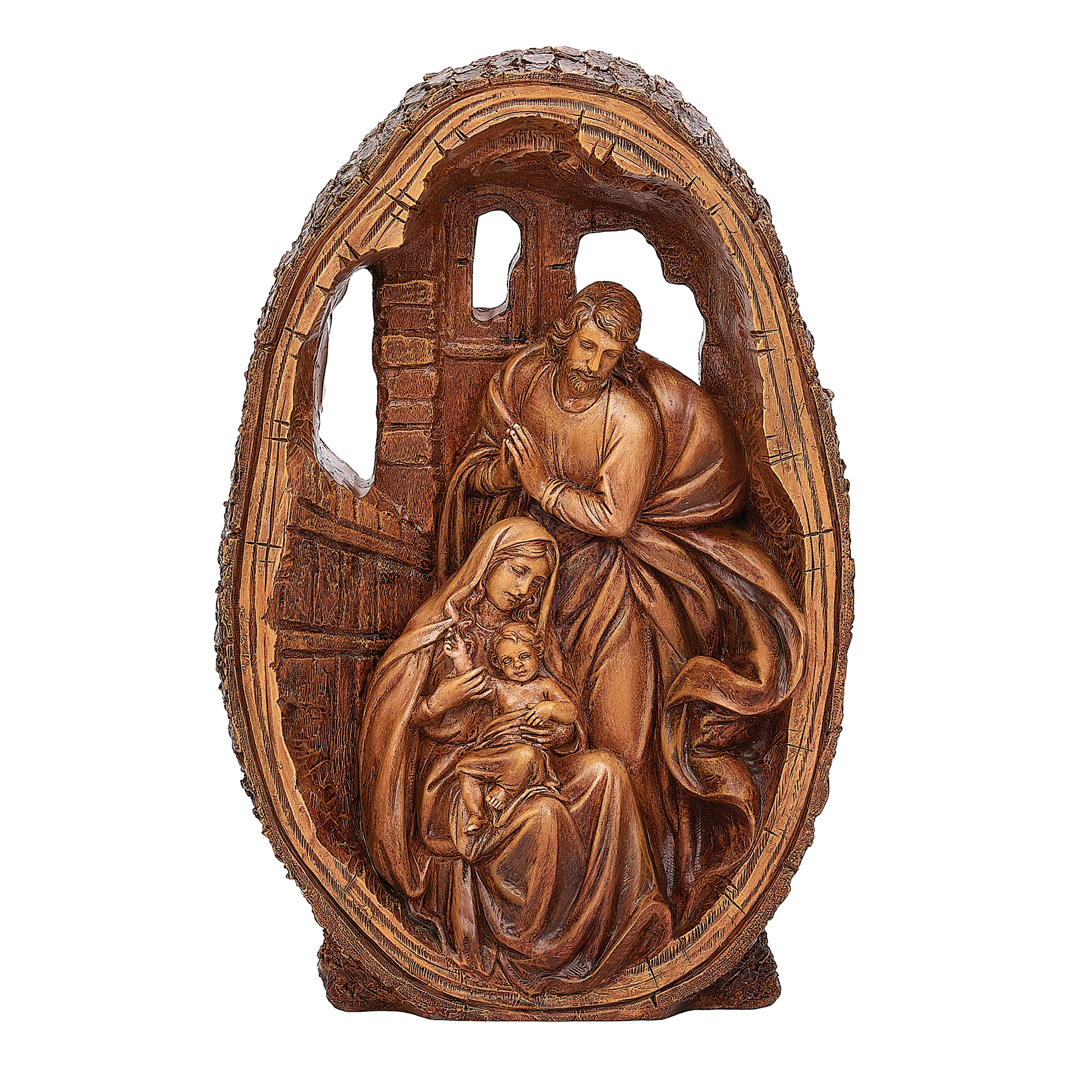 Joseph's Studio Carved Holy Family Figure- Renaissance Collection