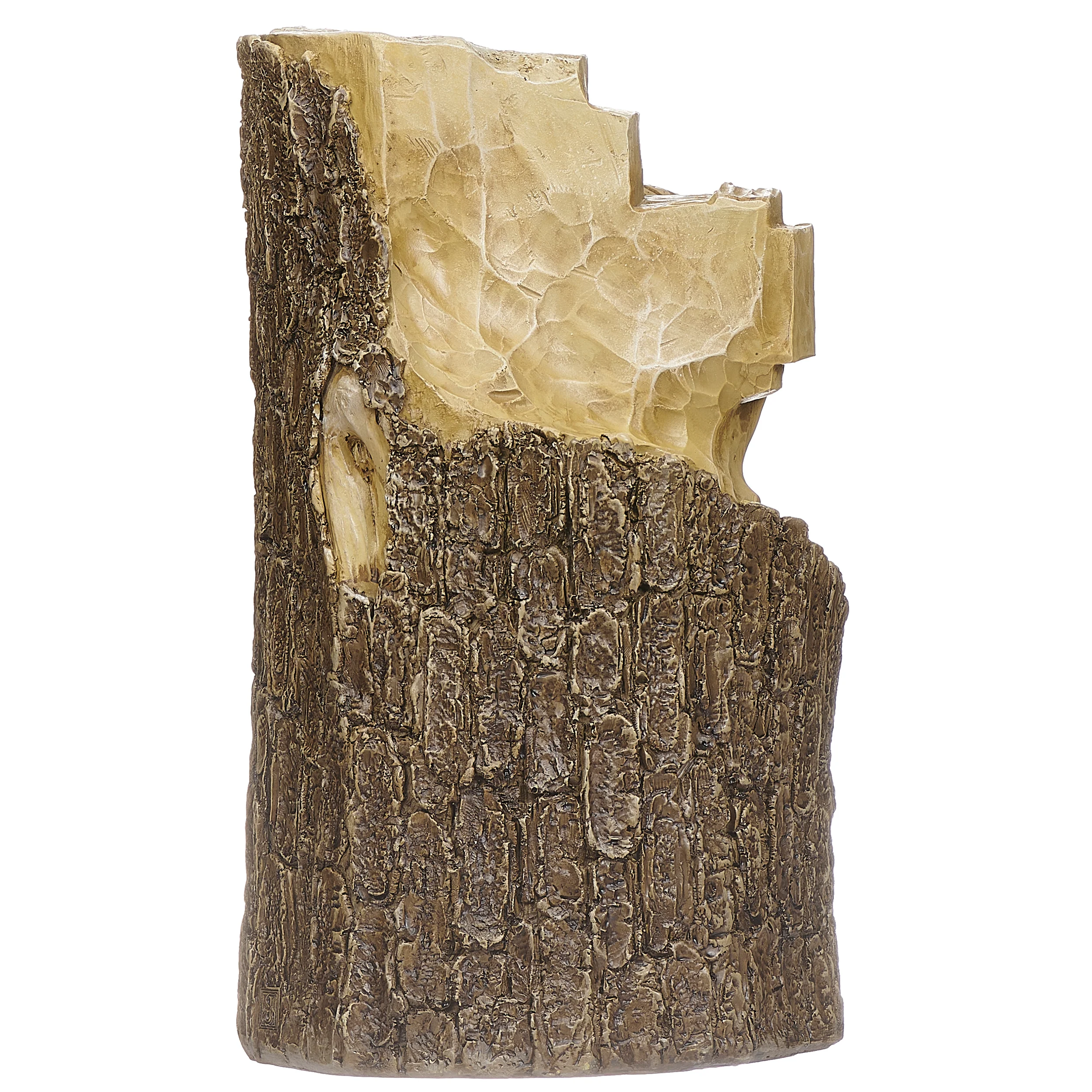 Joseph's Studio Carved-Look Cross with Jesus Garden Statue - Image 2