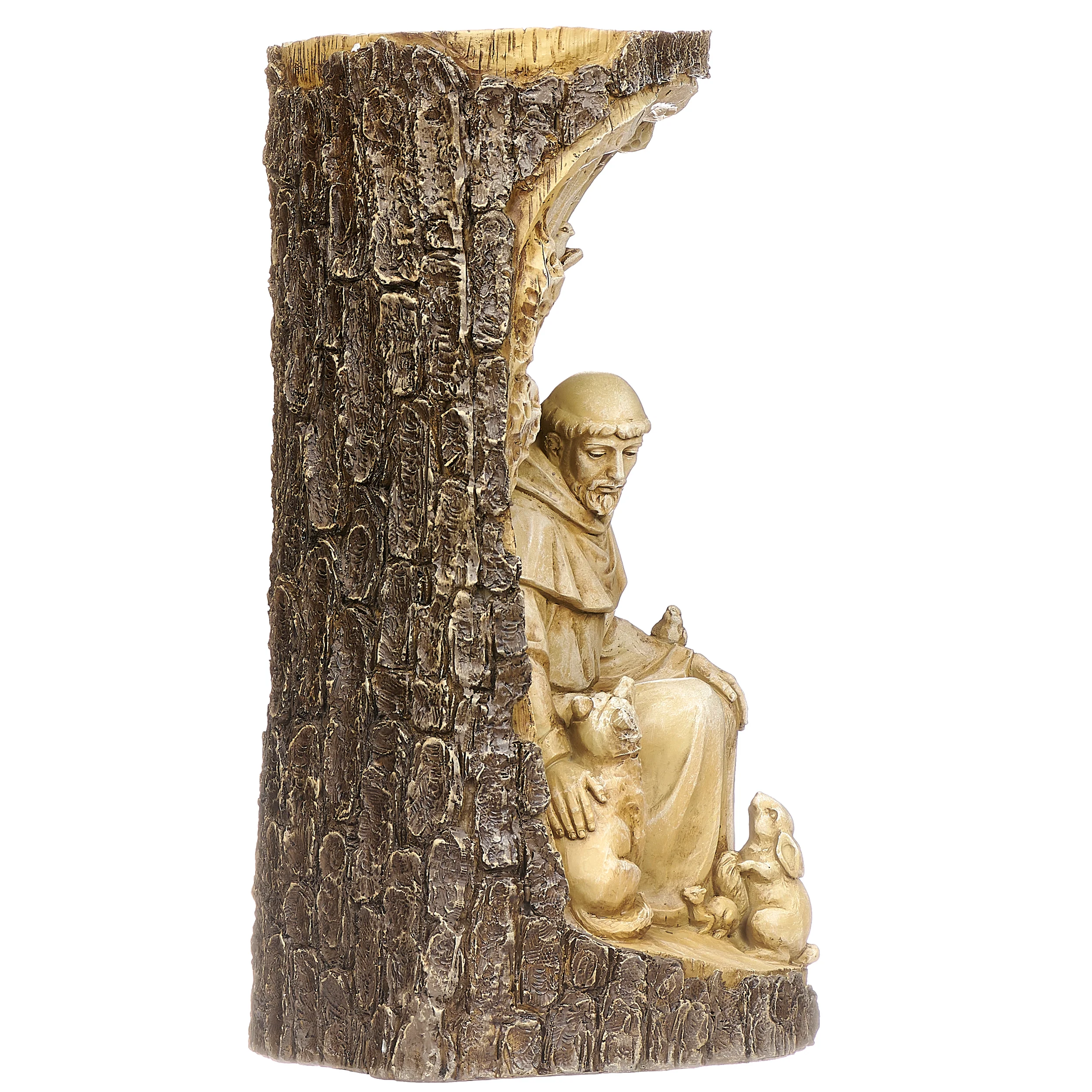 Joseph's Studio Carved-Look St. Francis Garden Statue - Image 3
