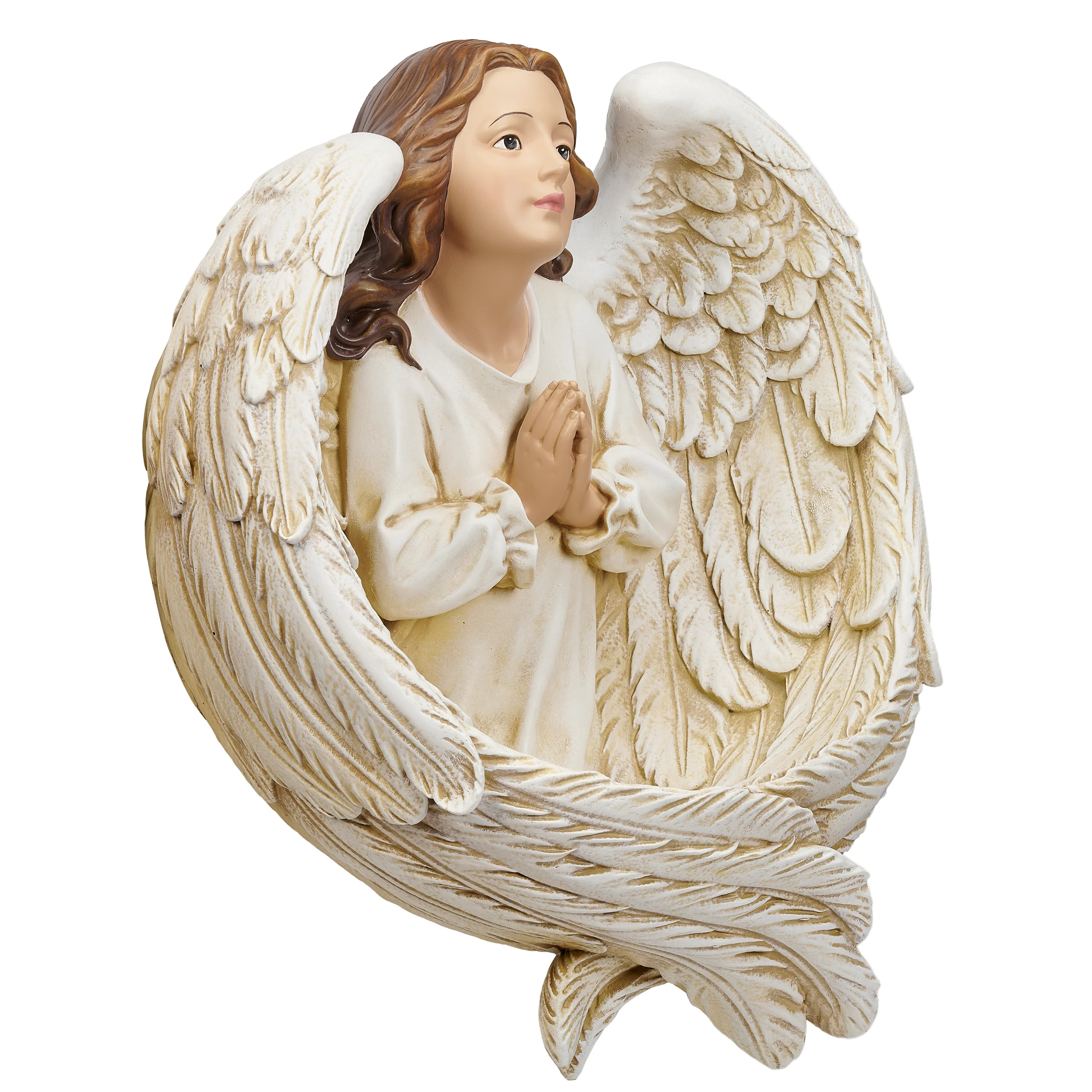 Joseph's Studio Graceful Angel Hanging Bird Feeder or Planter - Image 2