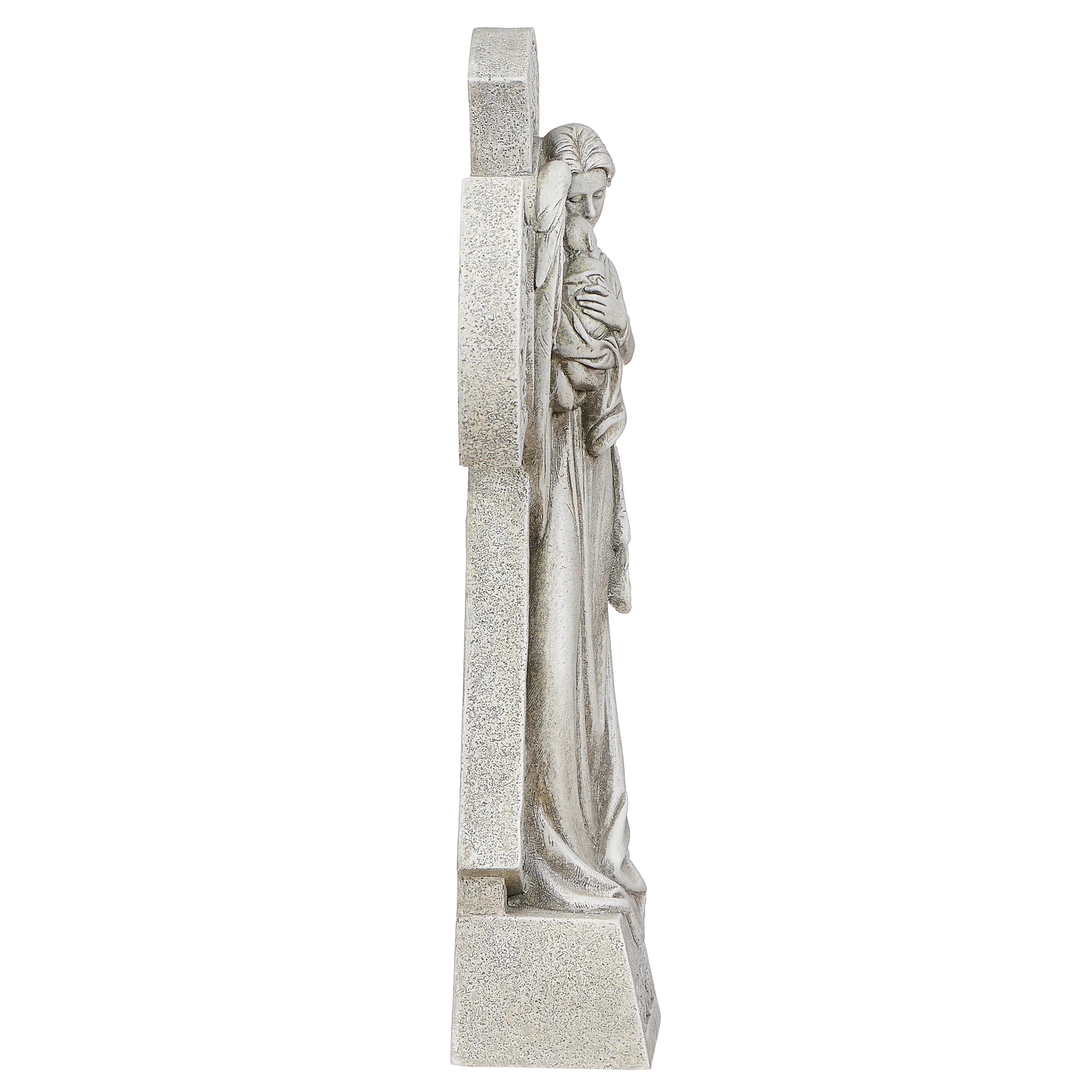 Joseph's Studio Guardian Angel Garden Cross Statue - Image 3