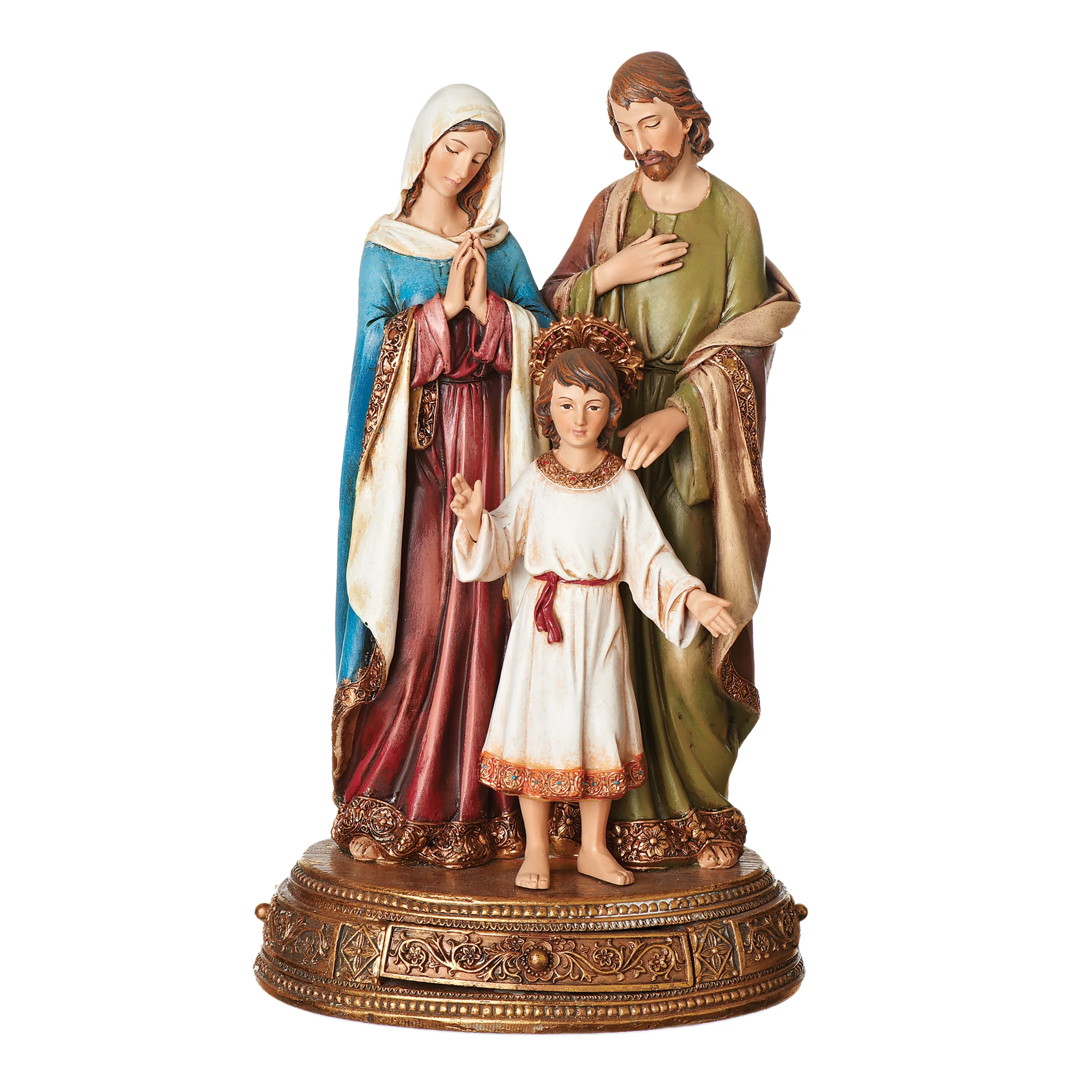 Joseph's Studio Heavenly Protectors Holy Family with Young Jesus Figure - Renaissance Collection