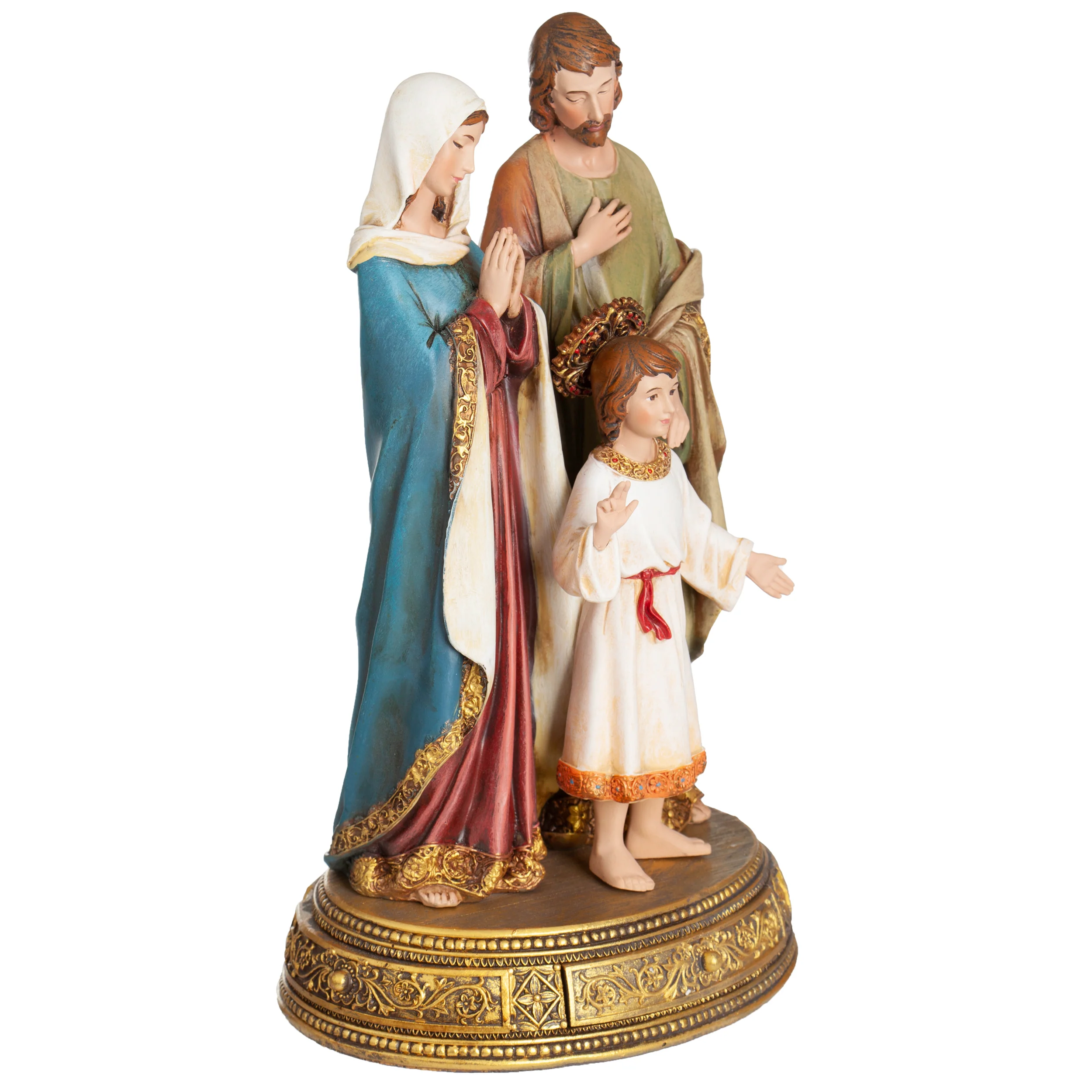 Joseph's Studio Heavenly Protectors Holy Family with Young Jesus Figure - Renaissance Collection - Image 3