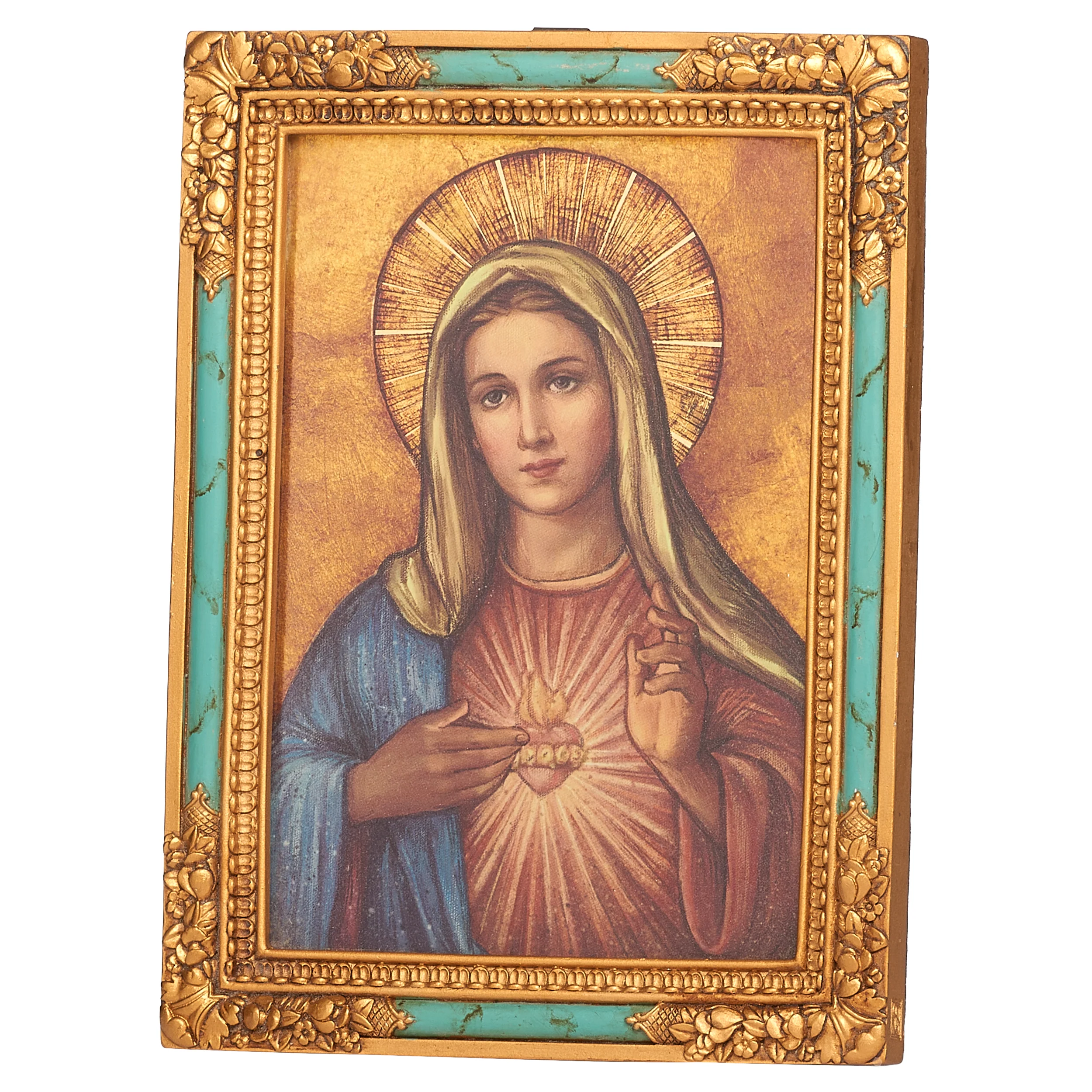 Joseph's Studio Immaculate Heart Icon Framed Plaque - Image 3