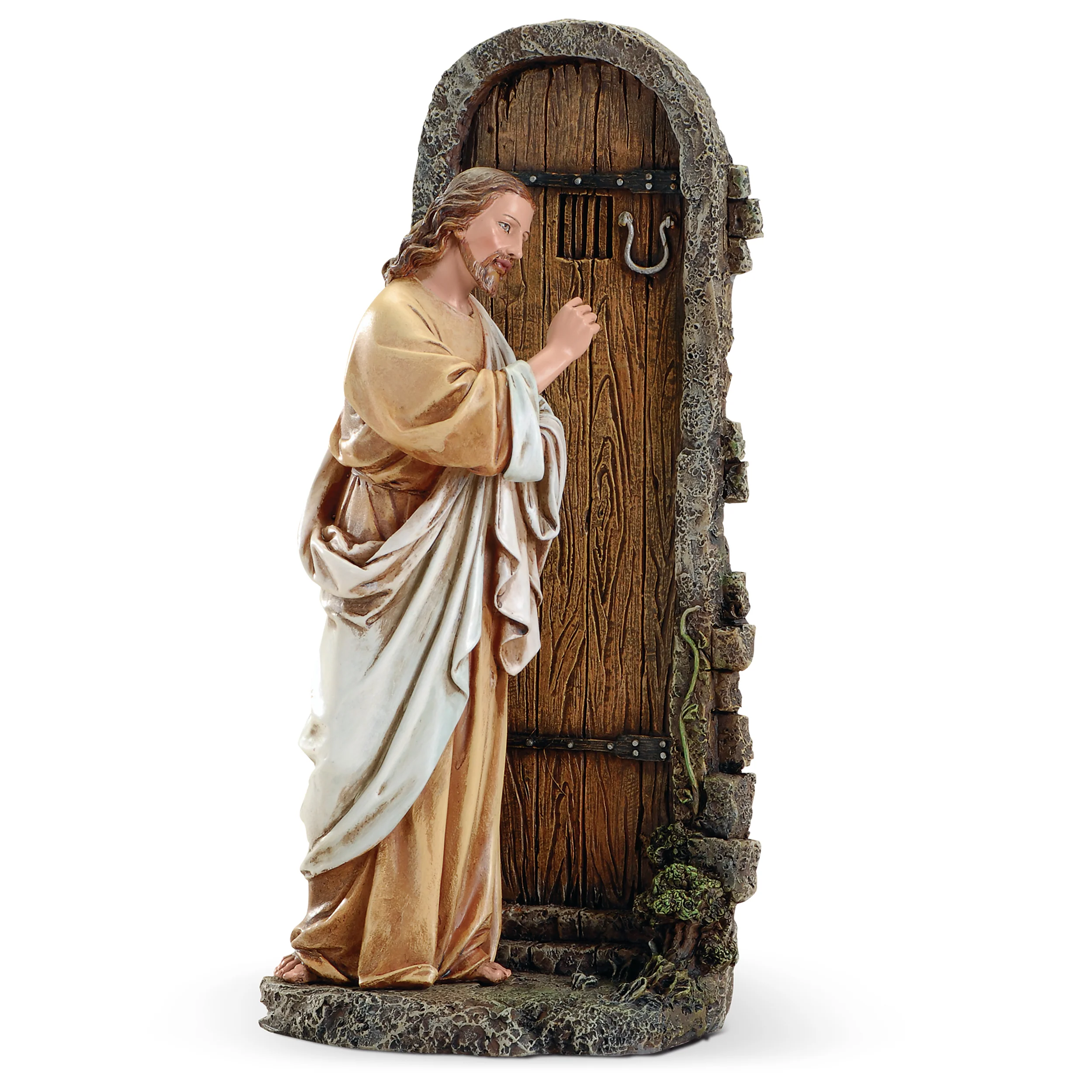 Joseph's Studio Jesus Knocking at Door Figure – Renaissance Collection