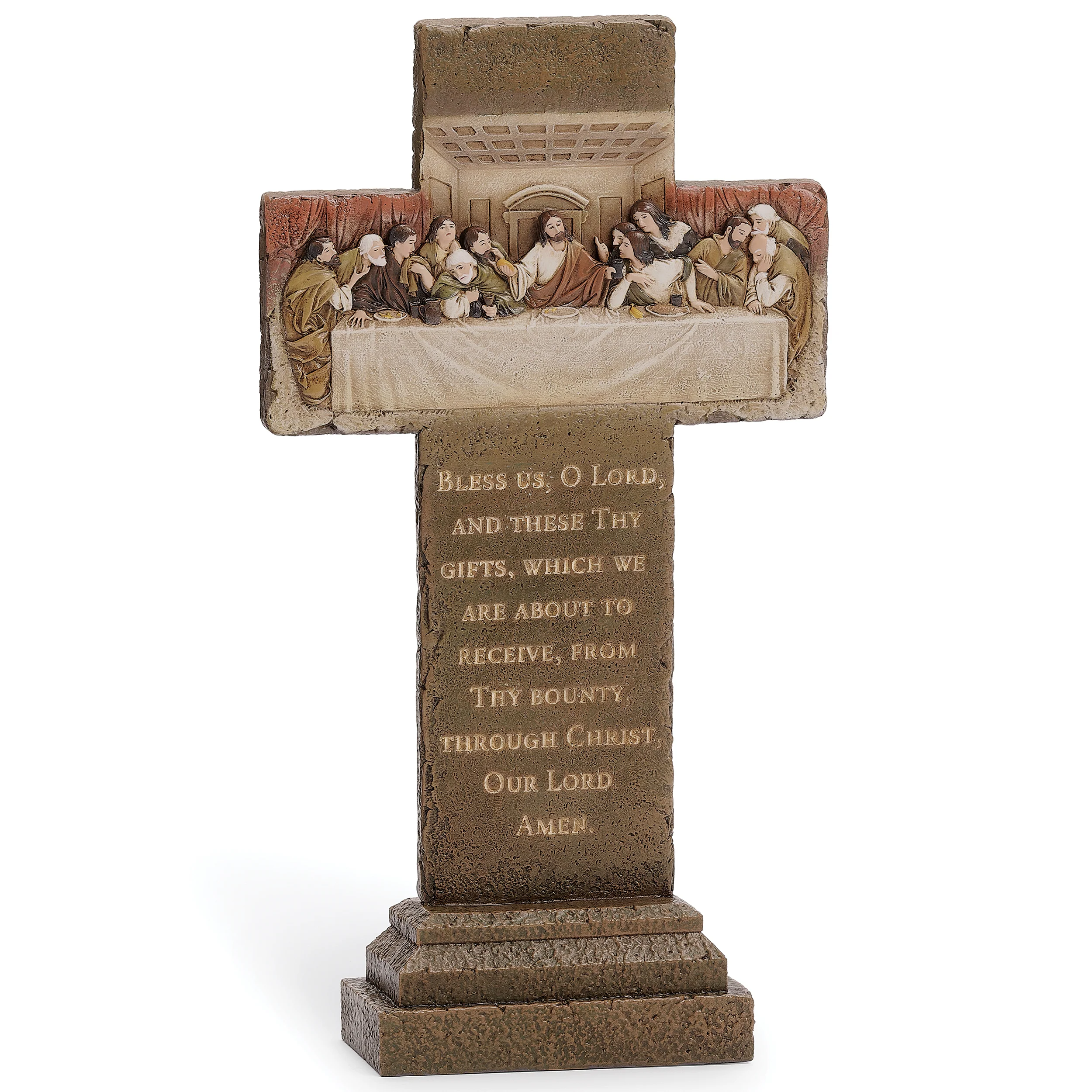 Joseph's Studio Last Supper Tabletop Cross - Renaissance Collection