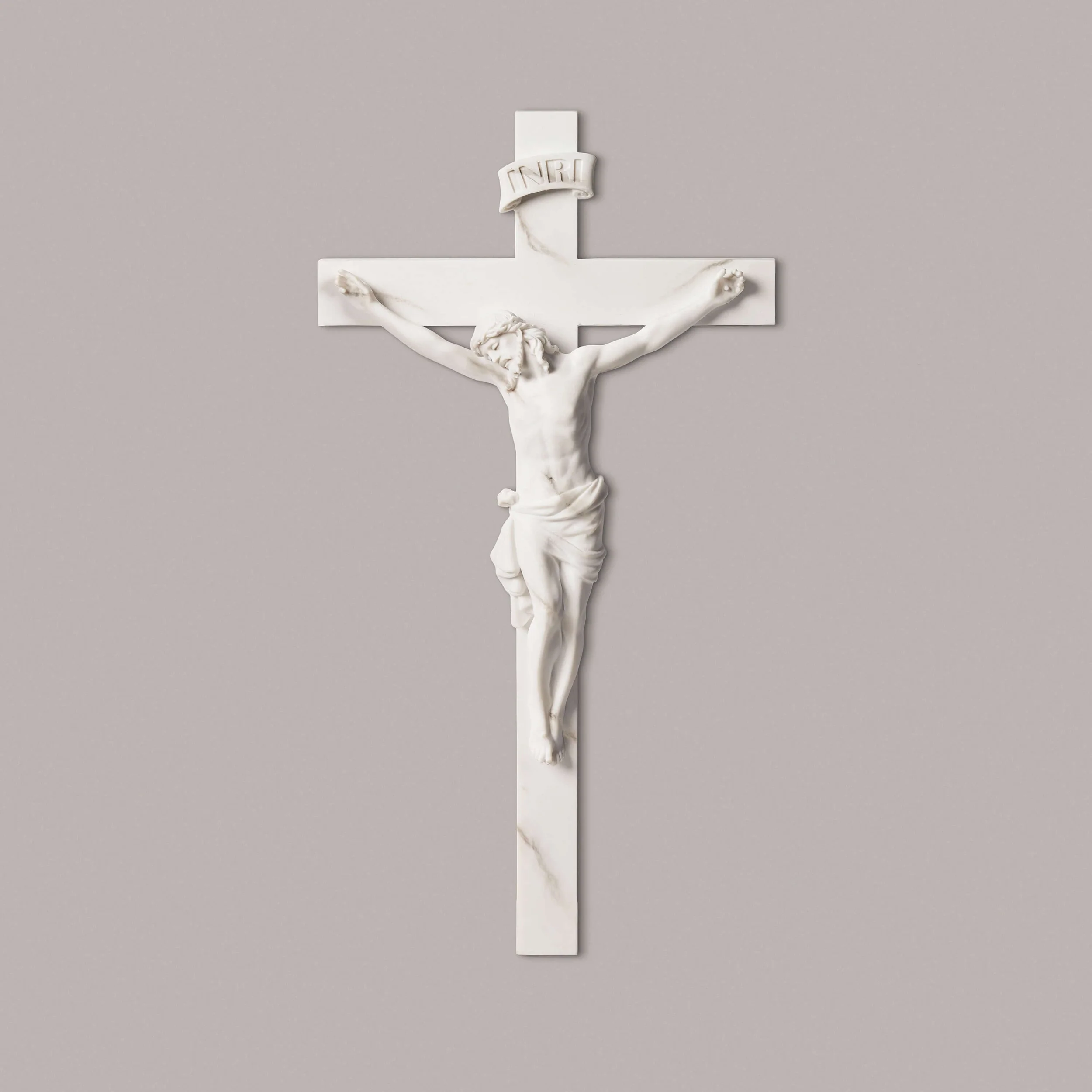 Joseph’s Studio Marble-Look Wall Crucifix - Renaissance Collection
