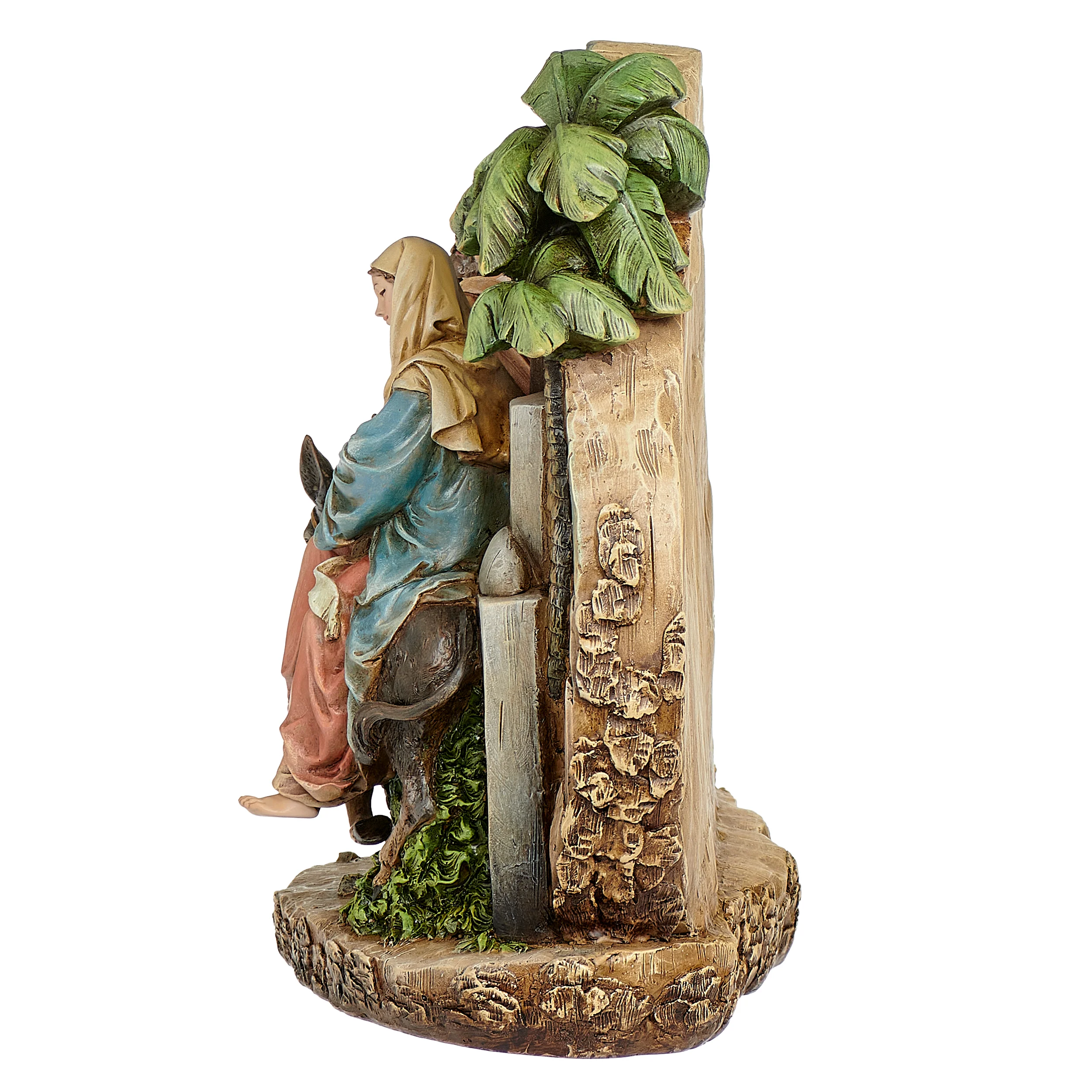 Joseph's Studio Mary and Joseph on Donkey Figure - Image 2