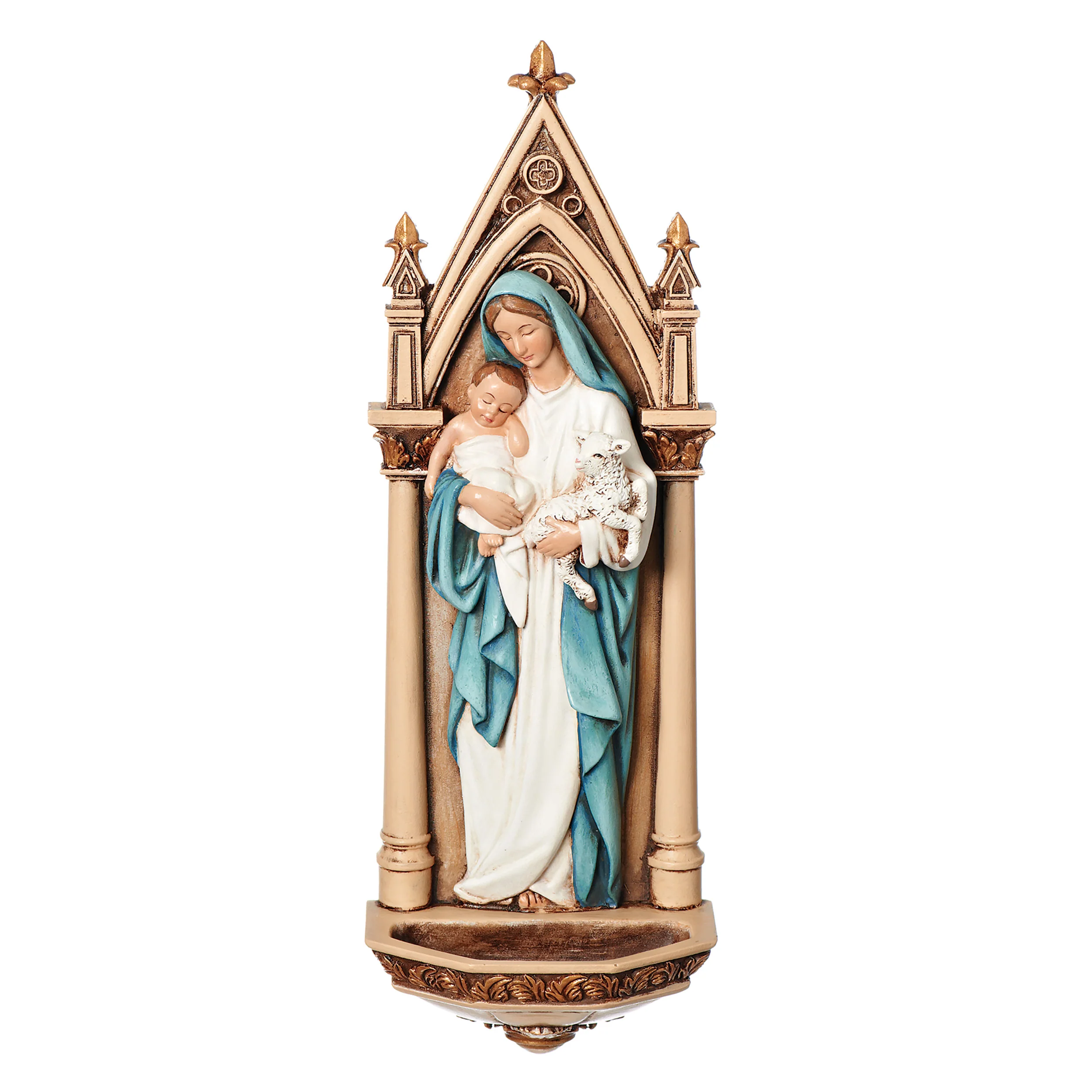 Joseph's Studio Mary with Child Water Font – Renaissance Collection
