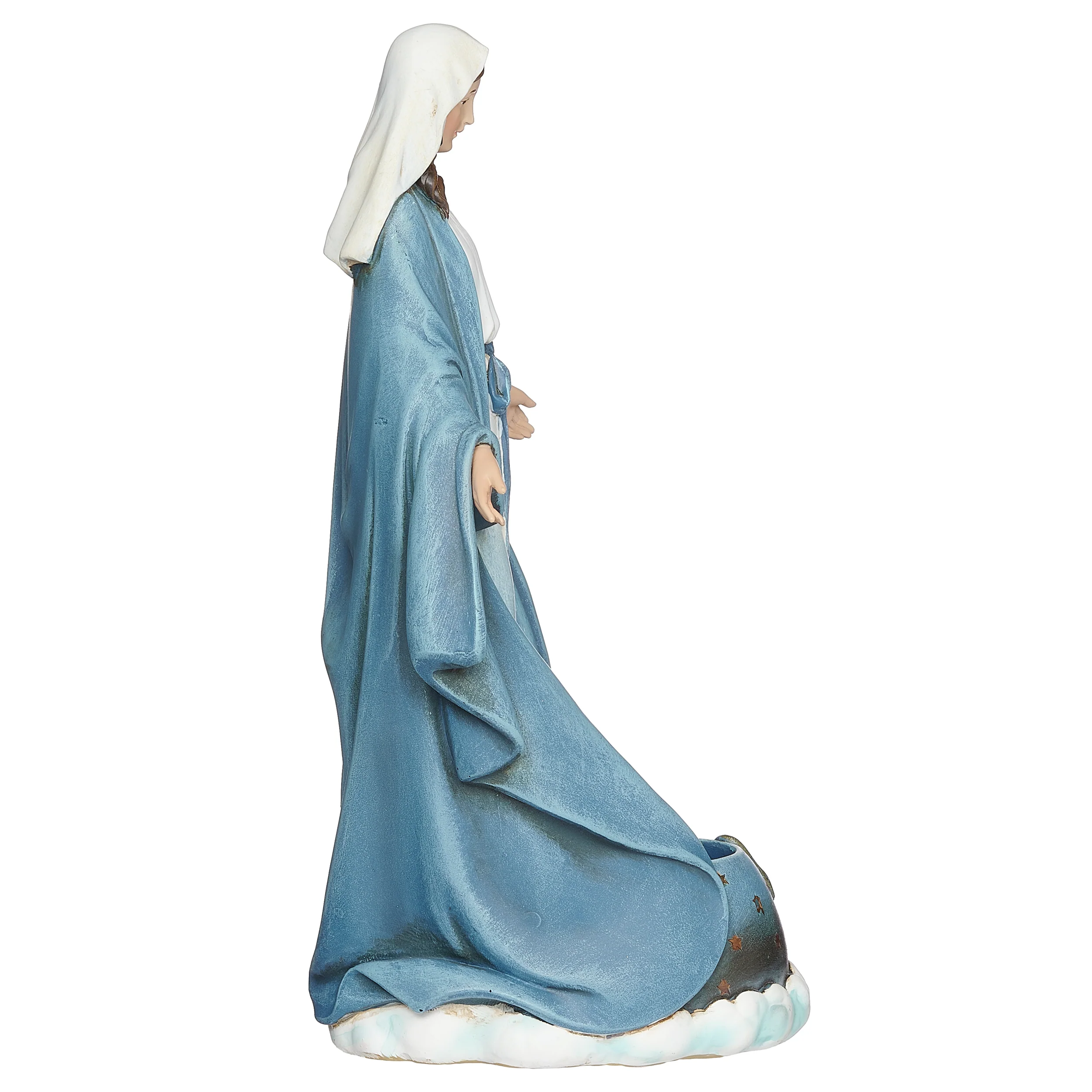 Joseph's Studio Our Lady of Grace Figure Candle Holder- Renaissance Collection - Image 2