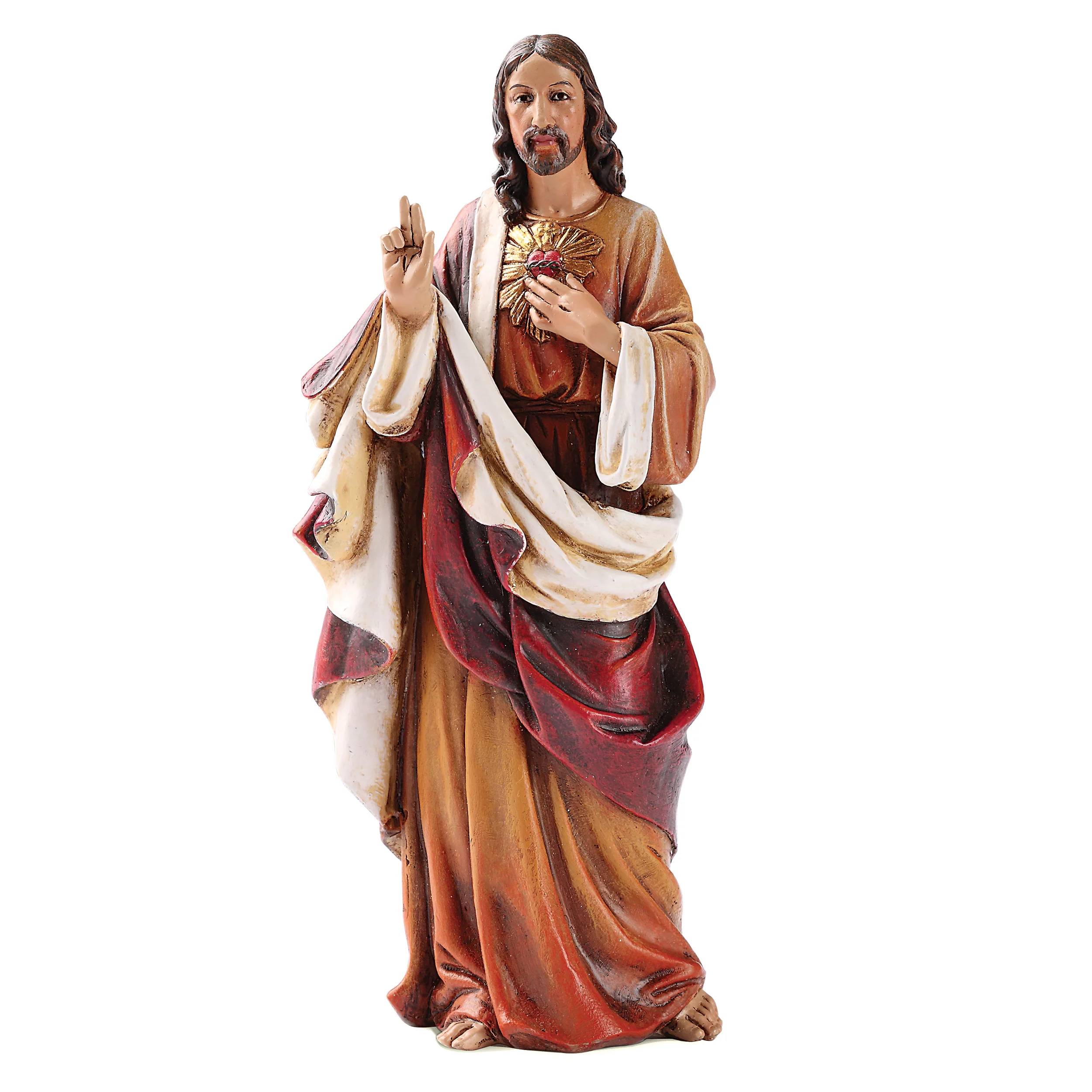 Joseph's Studio Sacred Heart of Jesus Figure - Renaissance Collection - Image 4