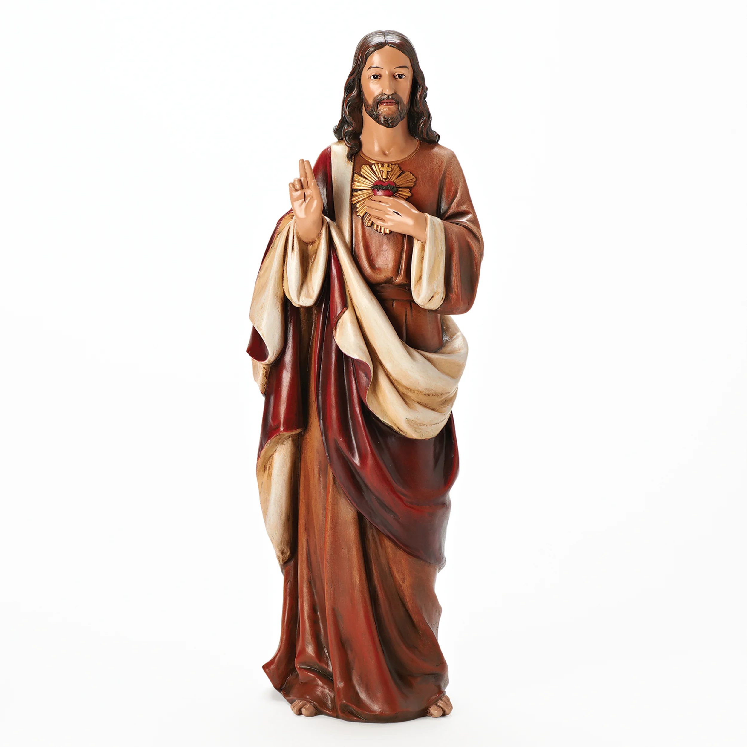 Joseph's Studio Sacred Heart of Jesus Figure - Renaissance Collection - Image 7