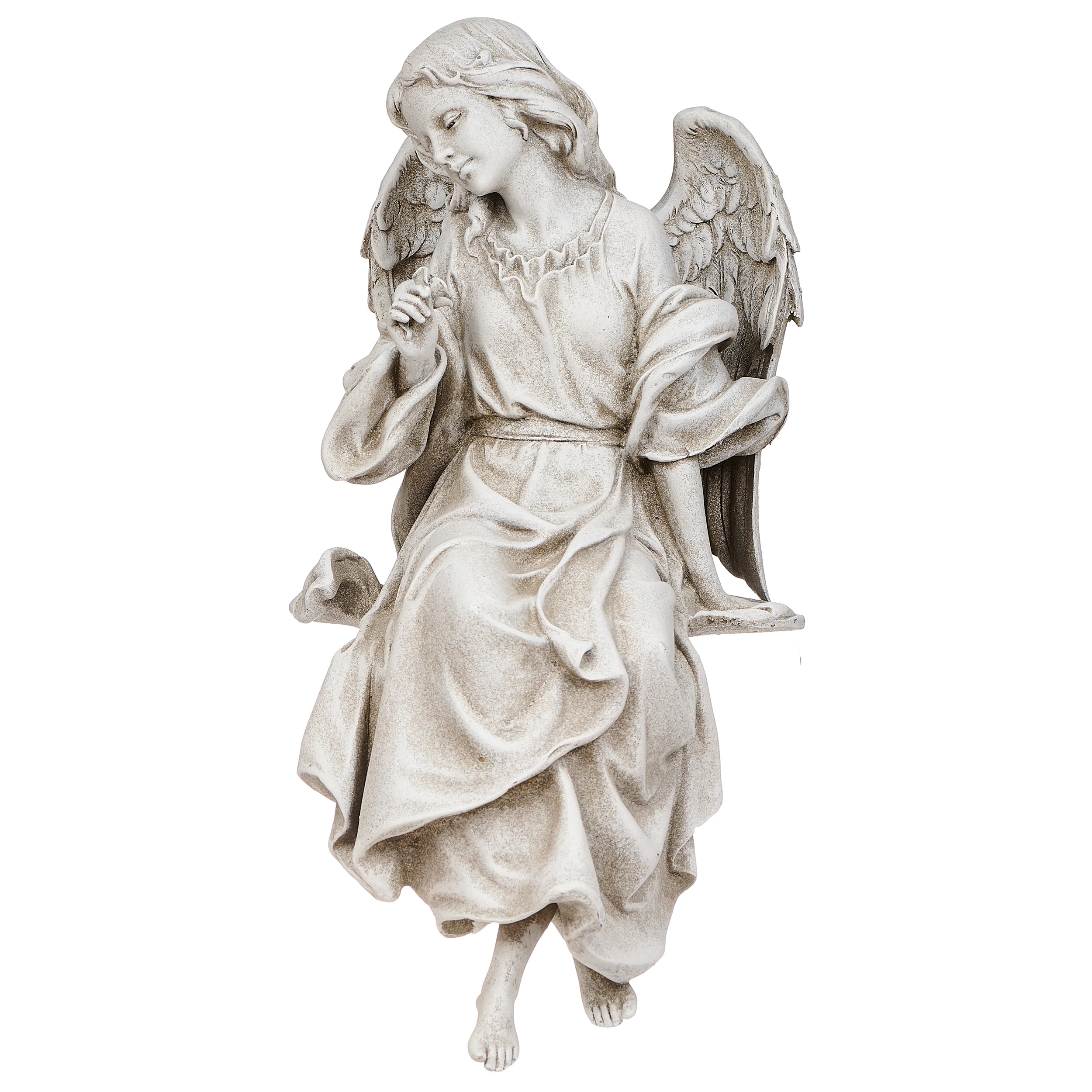 Joseph's Studio Sitting Angel Garden Statue - Image 5