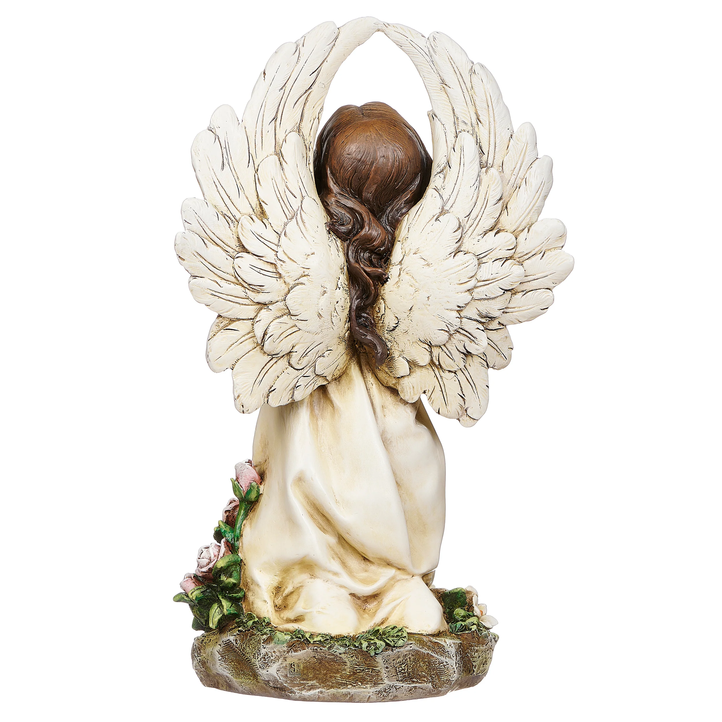 Joseph's Studio Kneeling Angel Garden Statue - Image 5