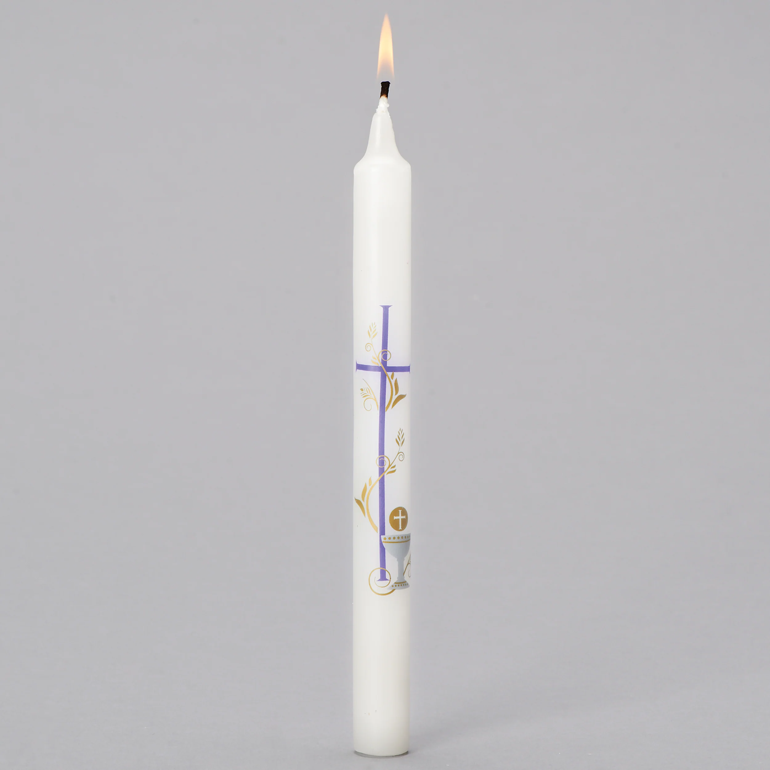 Light of Faith First Communion Wax Candle
