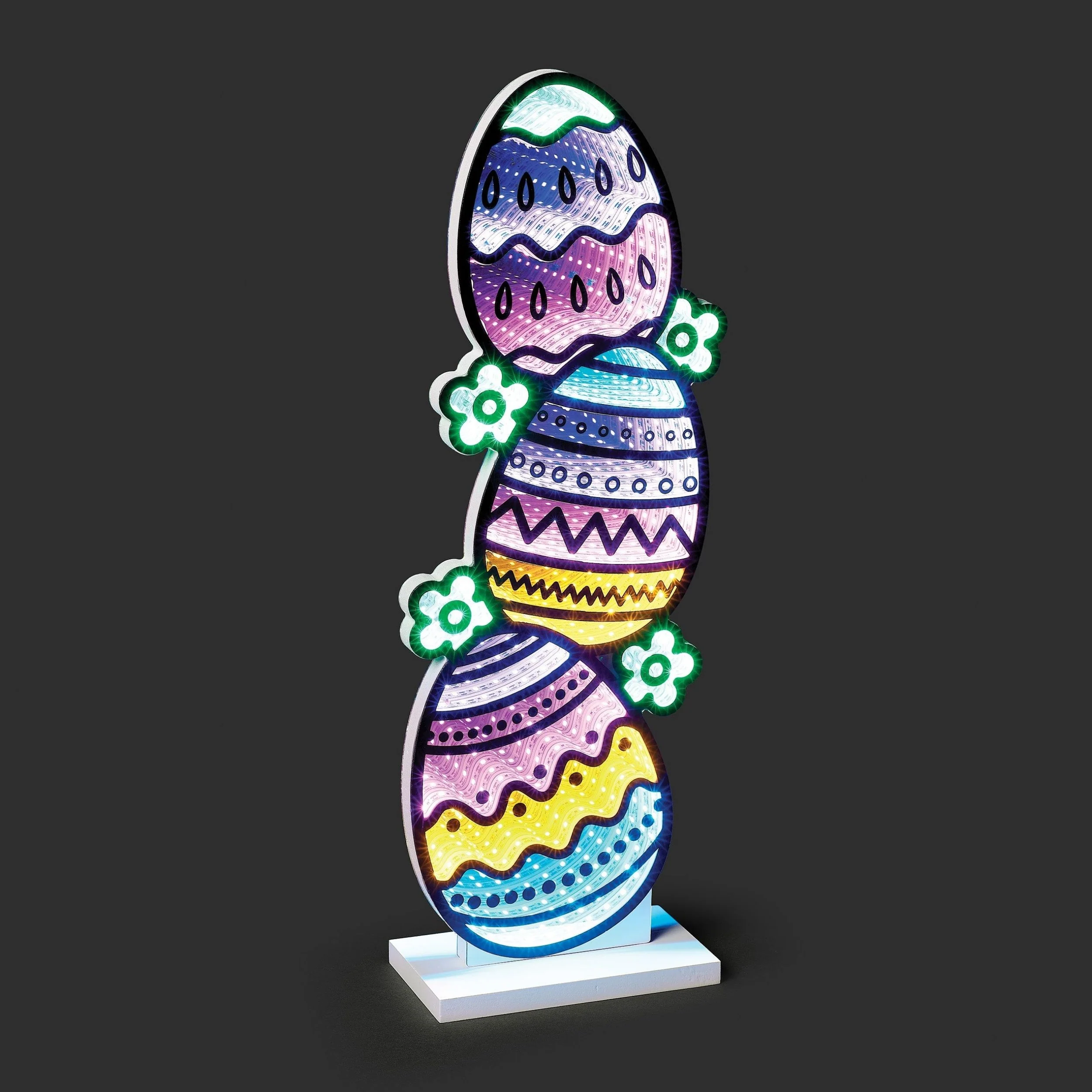 Roman Lights Eternity Easter Egg Tower Table Decor