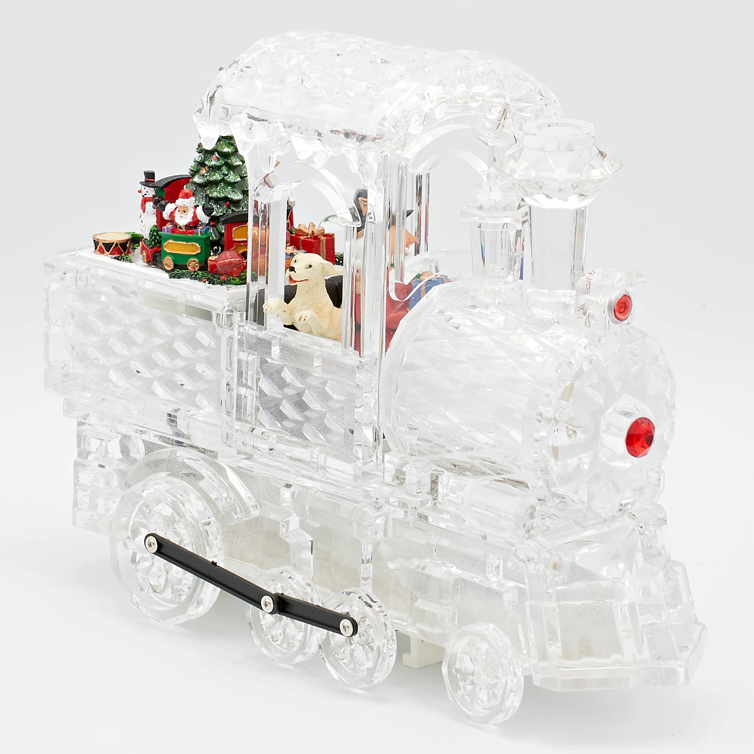Amusements Lighted Musical Train with Rotating Wheels - Image 2