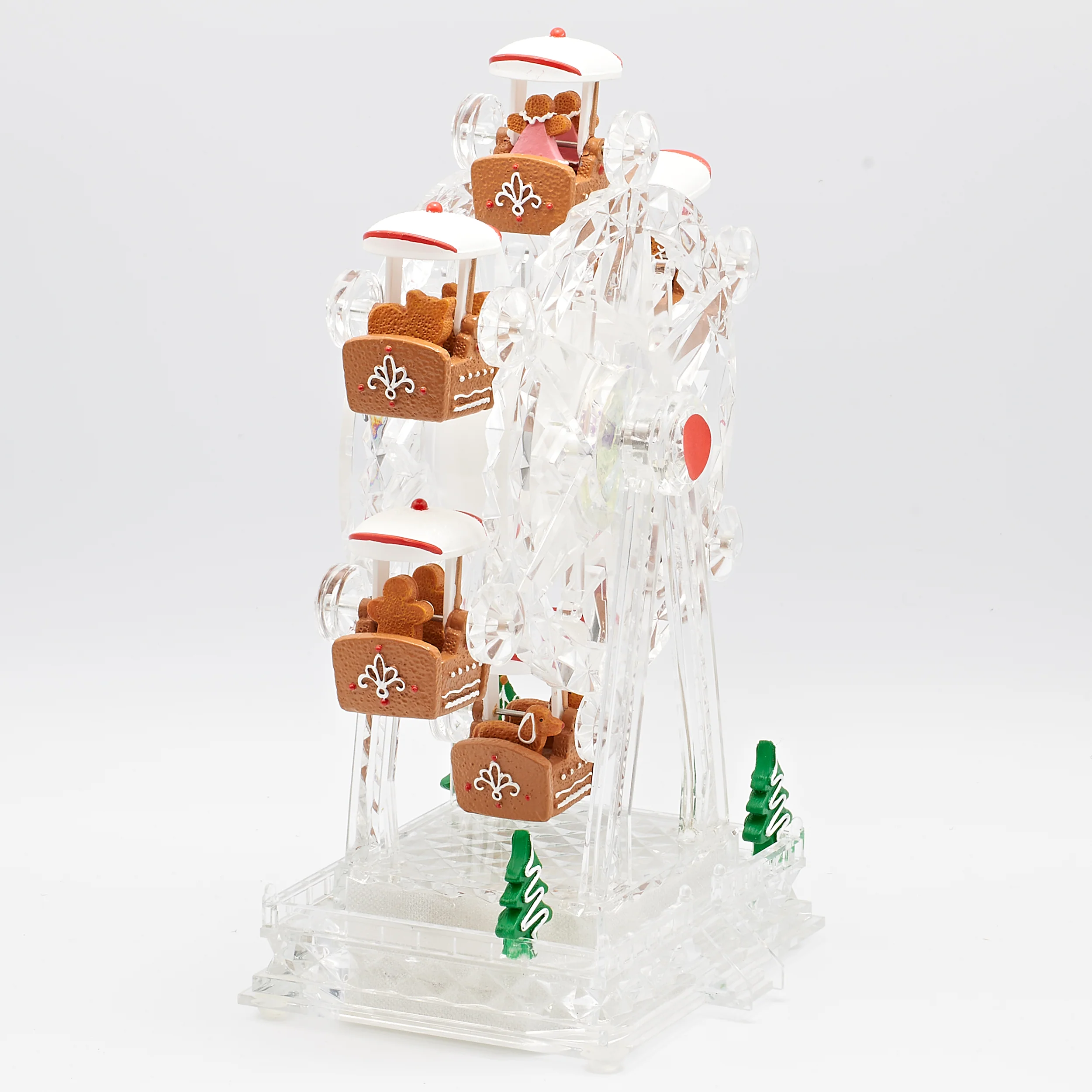 Amusements Lighted & Musical Gingerbread Ferris Wheel - Image 3