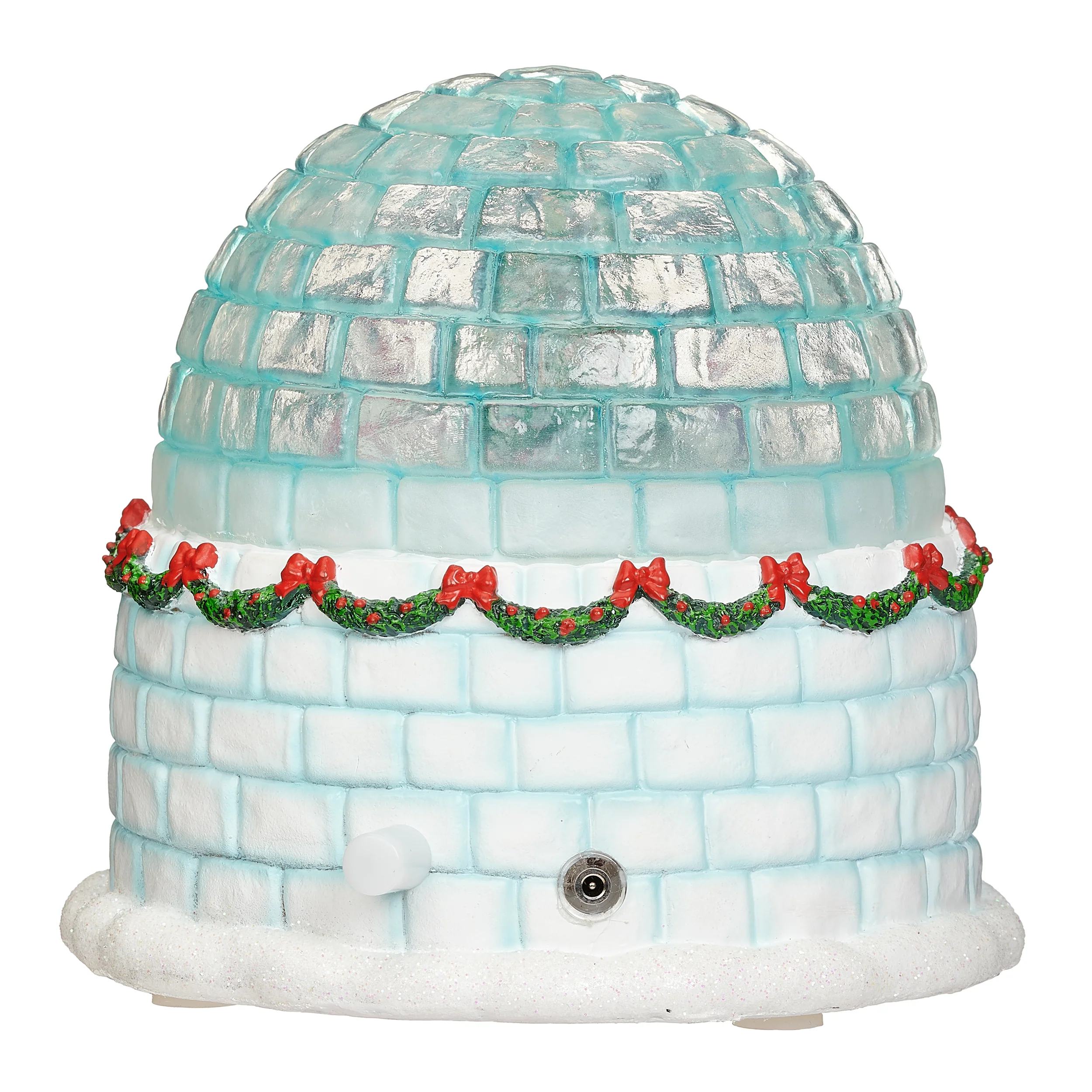 Lighted Musical Igloo with Rotating Holiday Characters - Image 4
