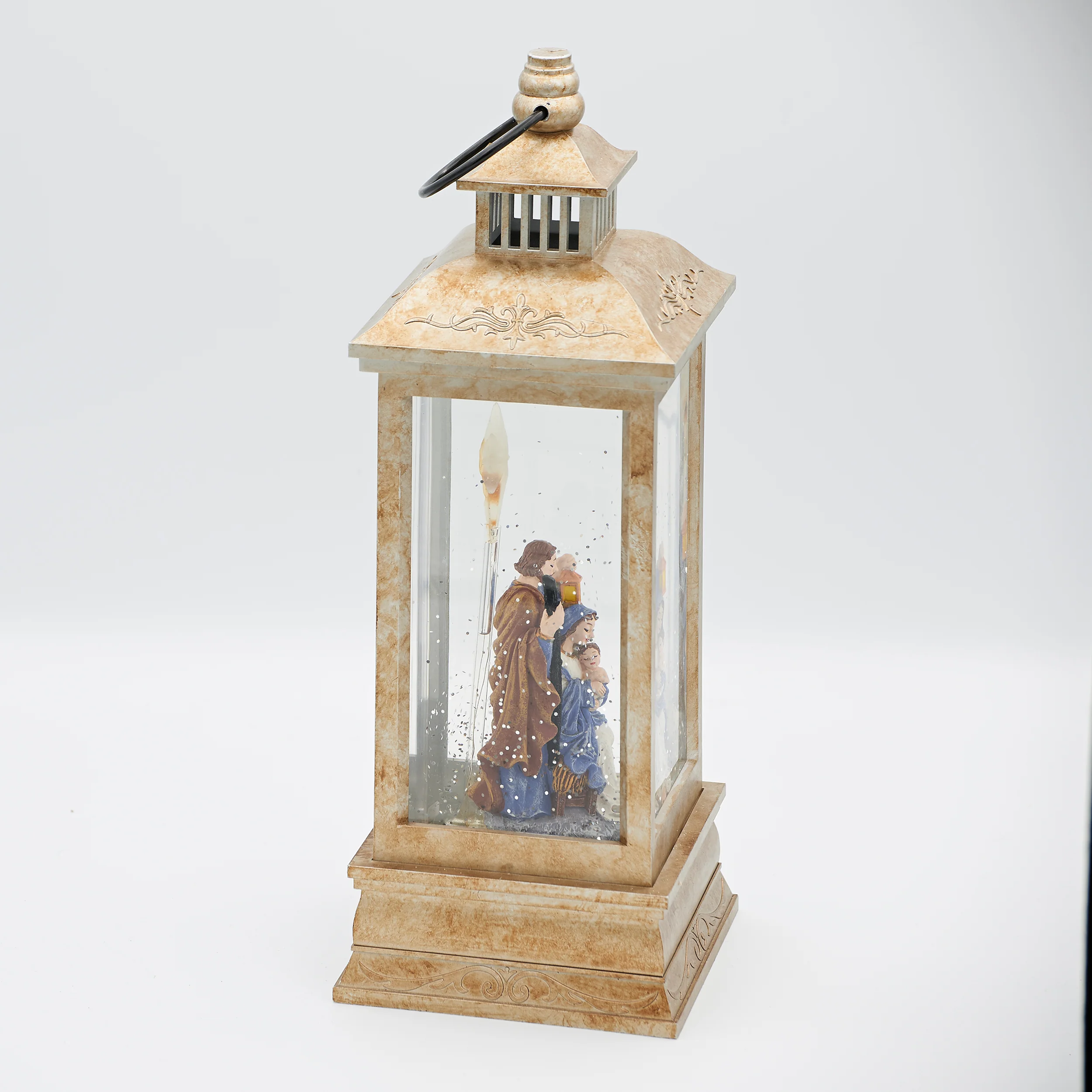 Confetti Lites Lighted Swirl Lantern – Holy Family with Lit Star - Image 3
