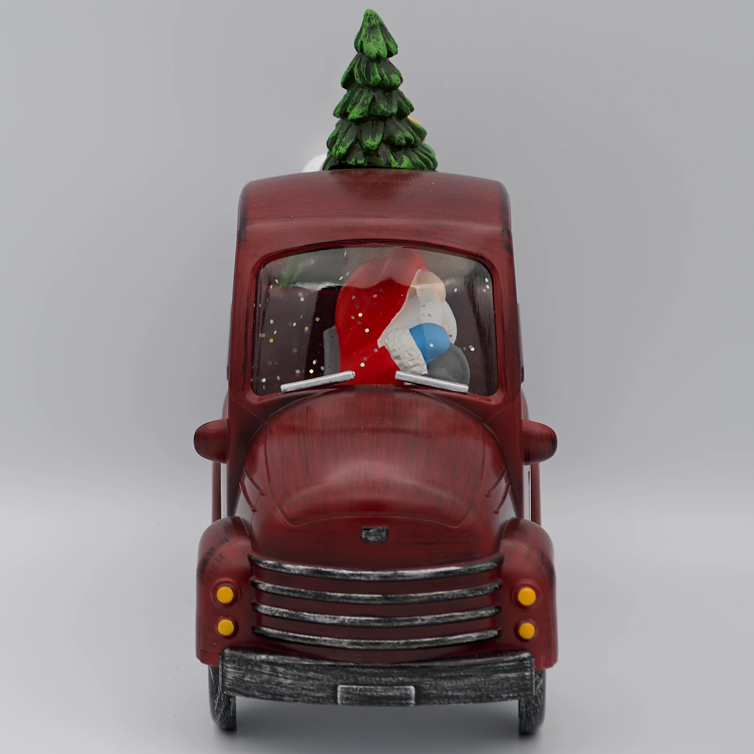 Confetti Lites Lighted Swirl Vintage Truck with Gnomes & Christmas Tree - Image 2