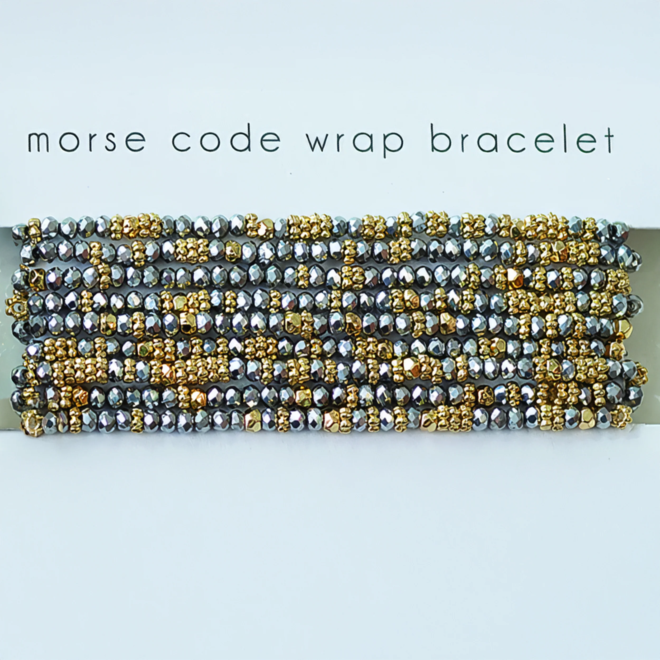 Alexa's Angels Lord's Prayer Morse Code Wrap - Bracelet or Necklace - Image 4