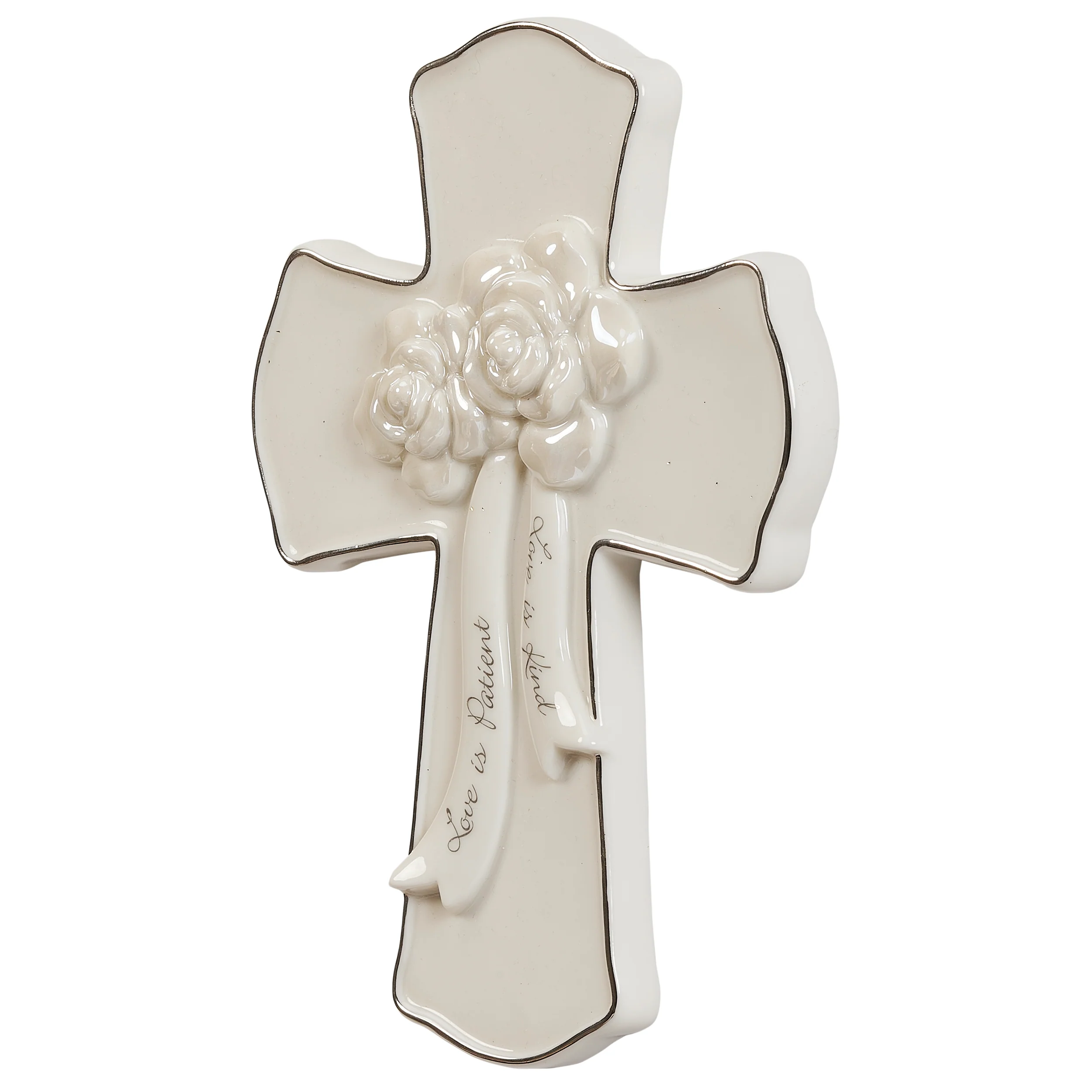 Love Is Patient, Love Is Kind Wedding Wall Cross - Image 3