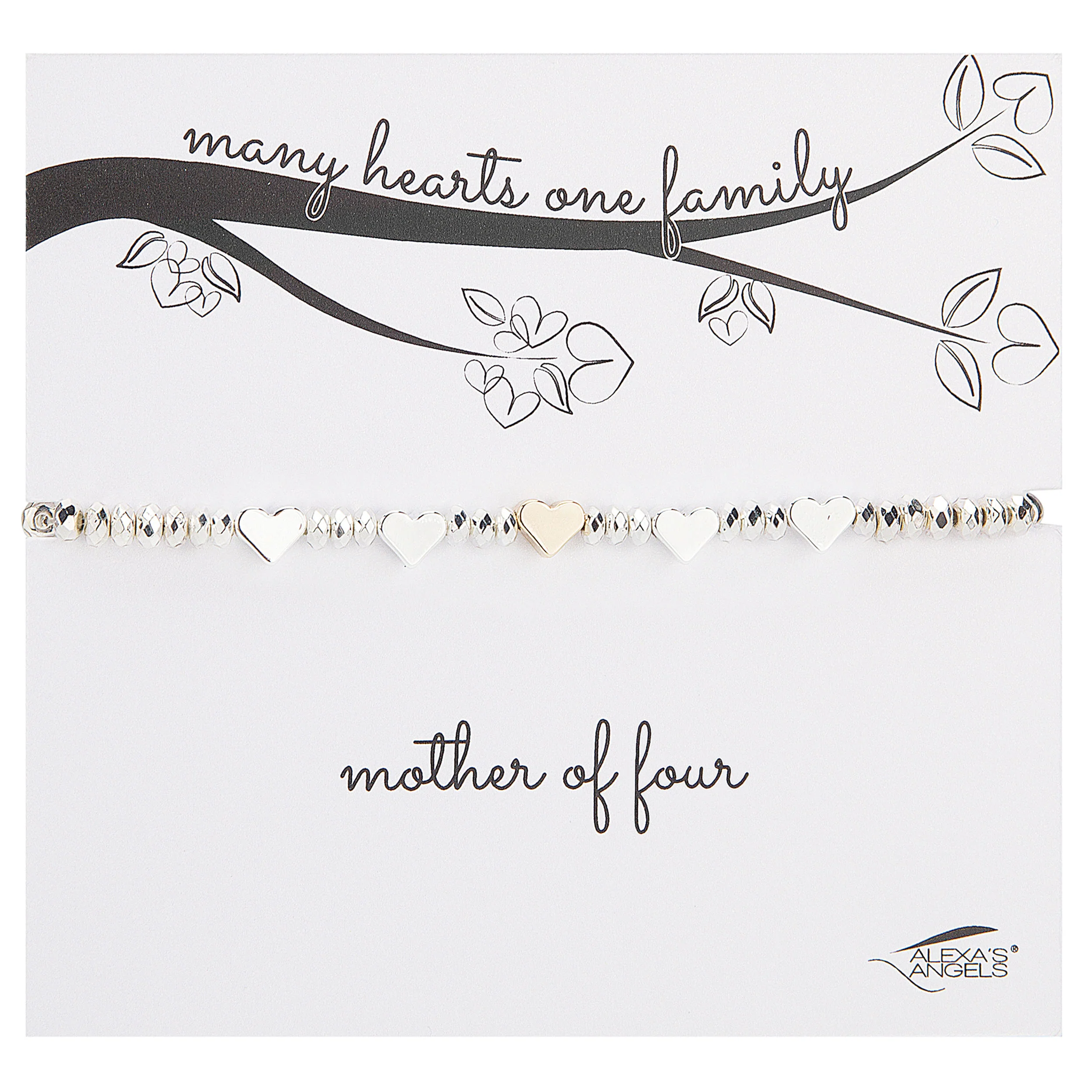 Alexa's Angels "Many Hearts, One Family" Bracelet - Image 8