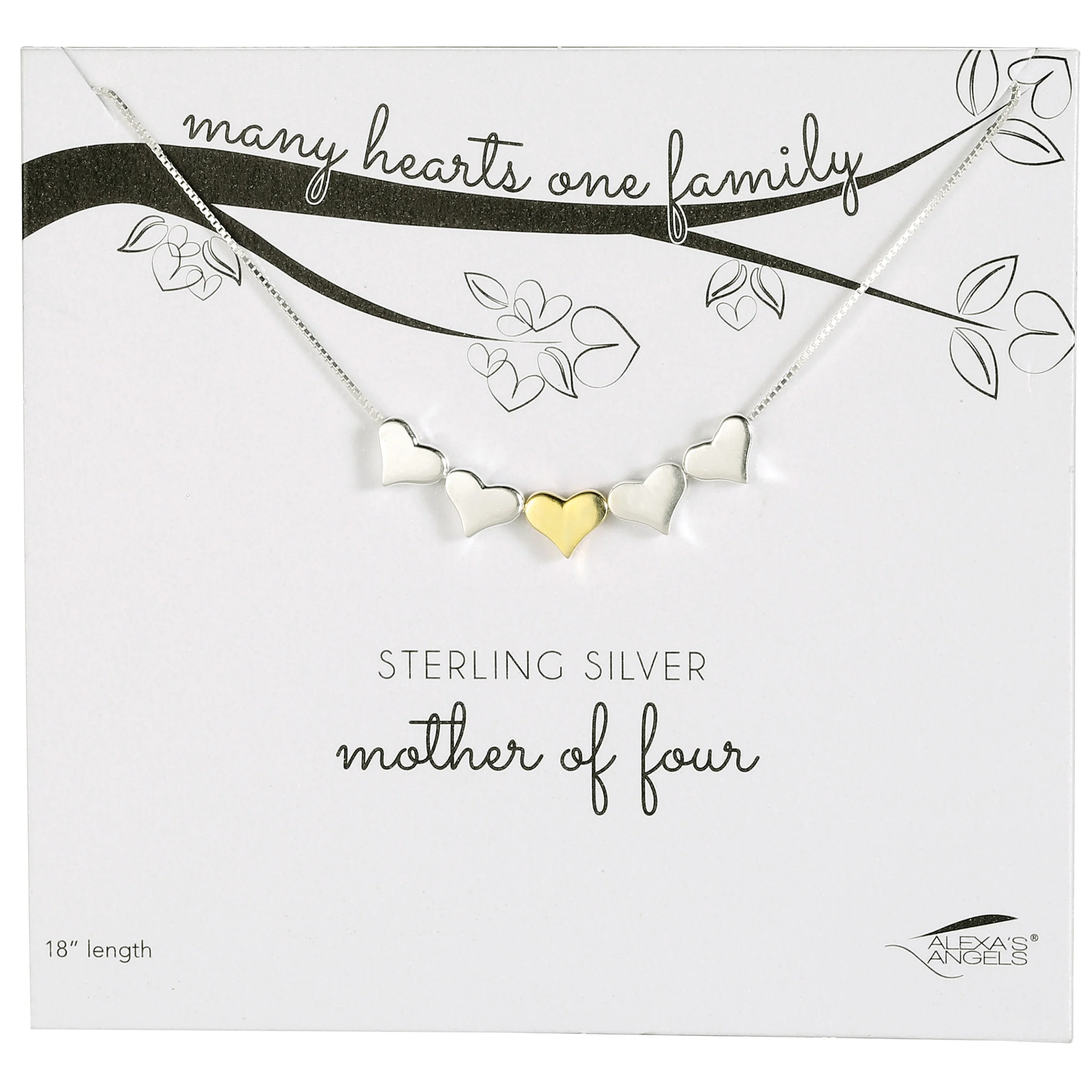 Alexa's Angels "Many Hearts, One Family" Necklace - Image 7