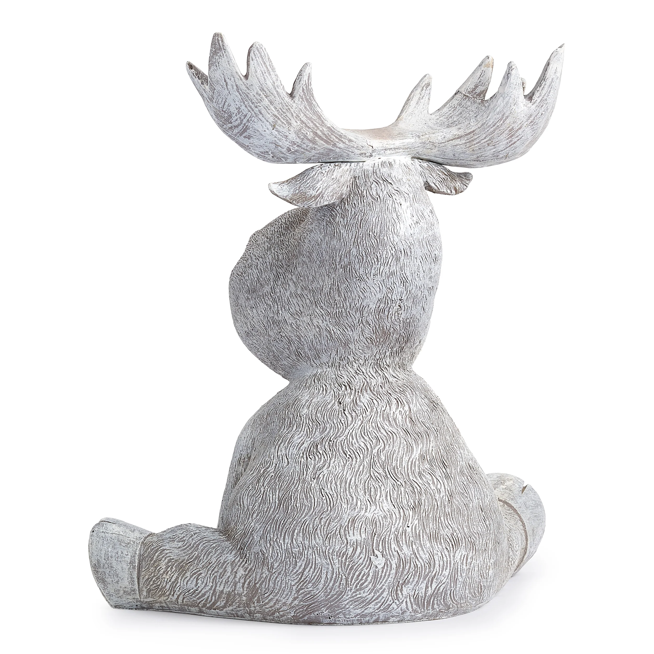 Pudgy Pals Moose Garden Statue - Image 5
