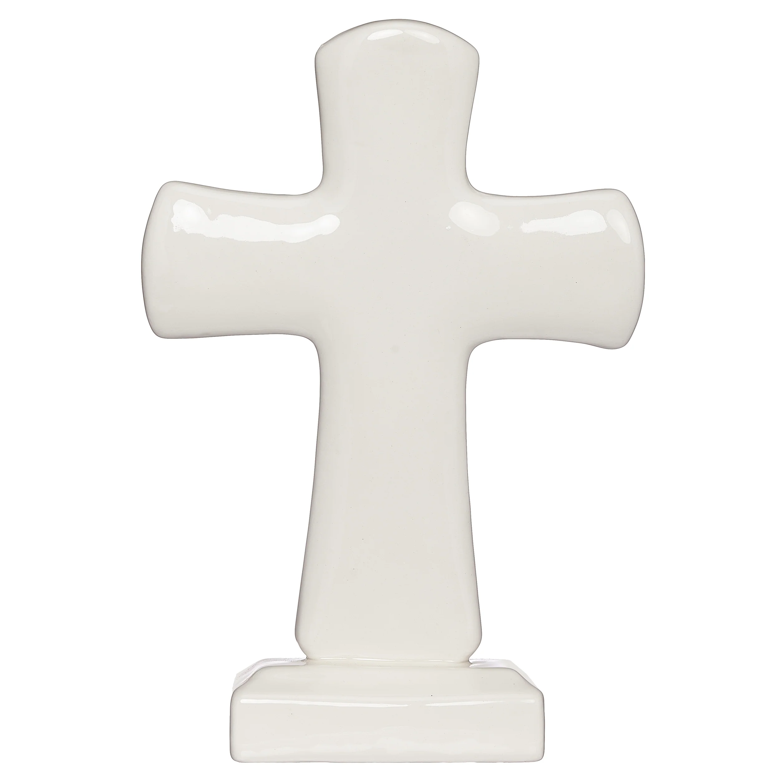 Love Is Patient Silver Scroll Table Cross - Image 3