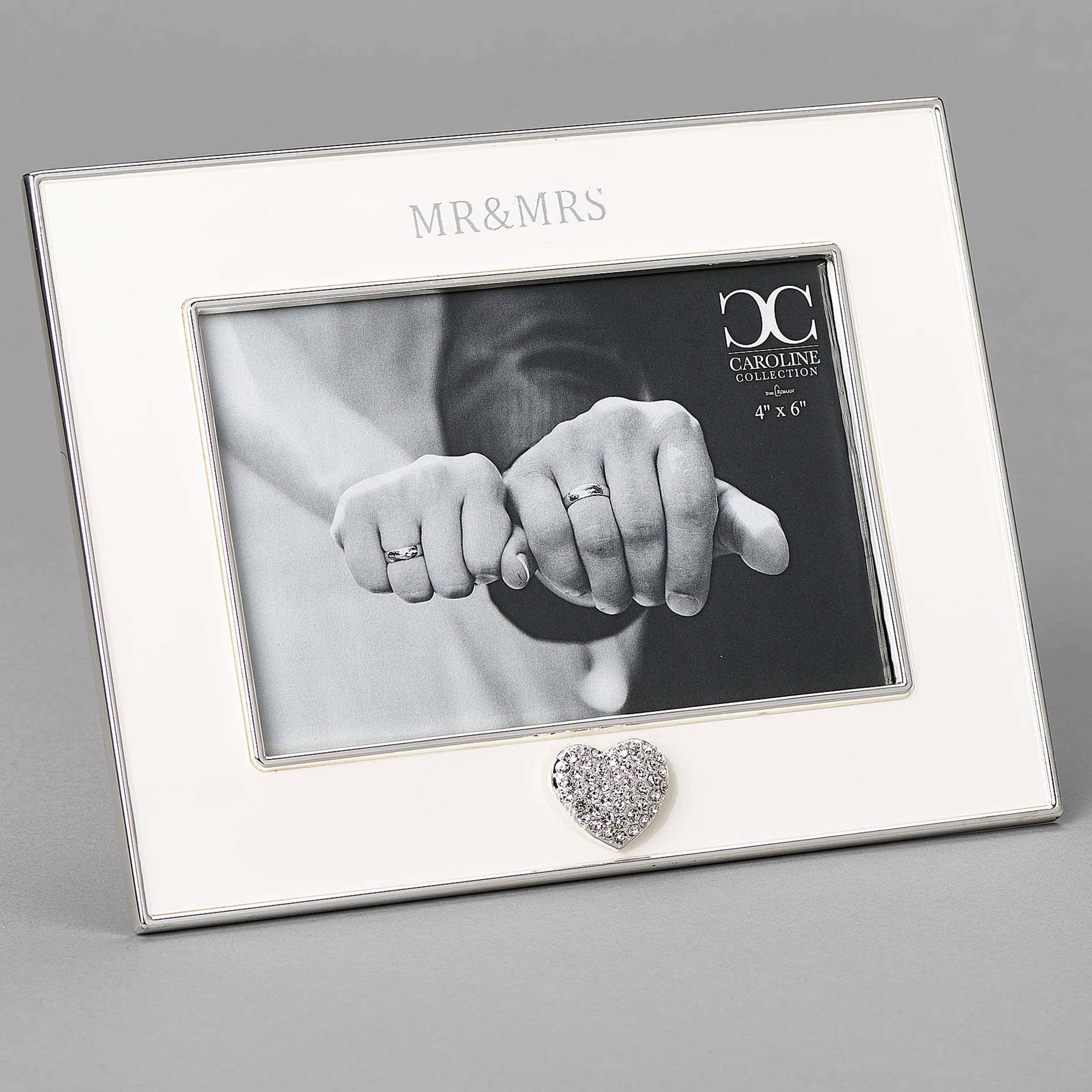Caroline Collection Mr. & Mrs. Frame with Jeweled Heart – Caroline Collection