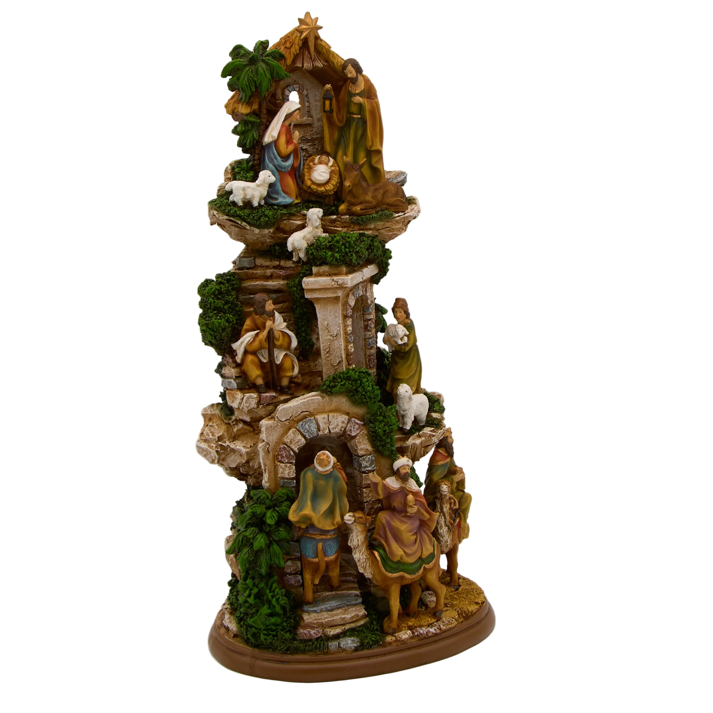 Multi-Level Nativity Tower Scene - Image 2