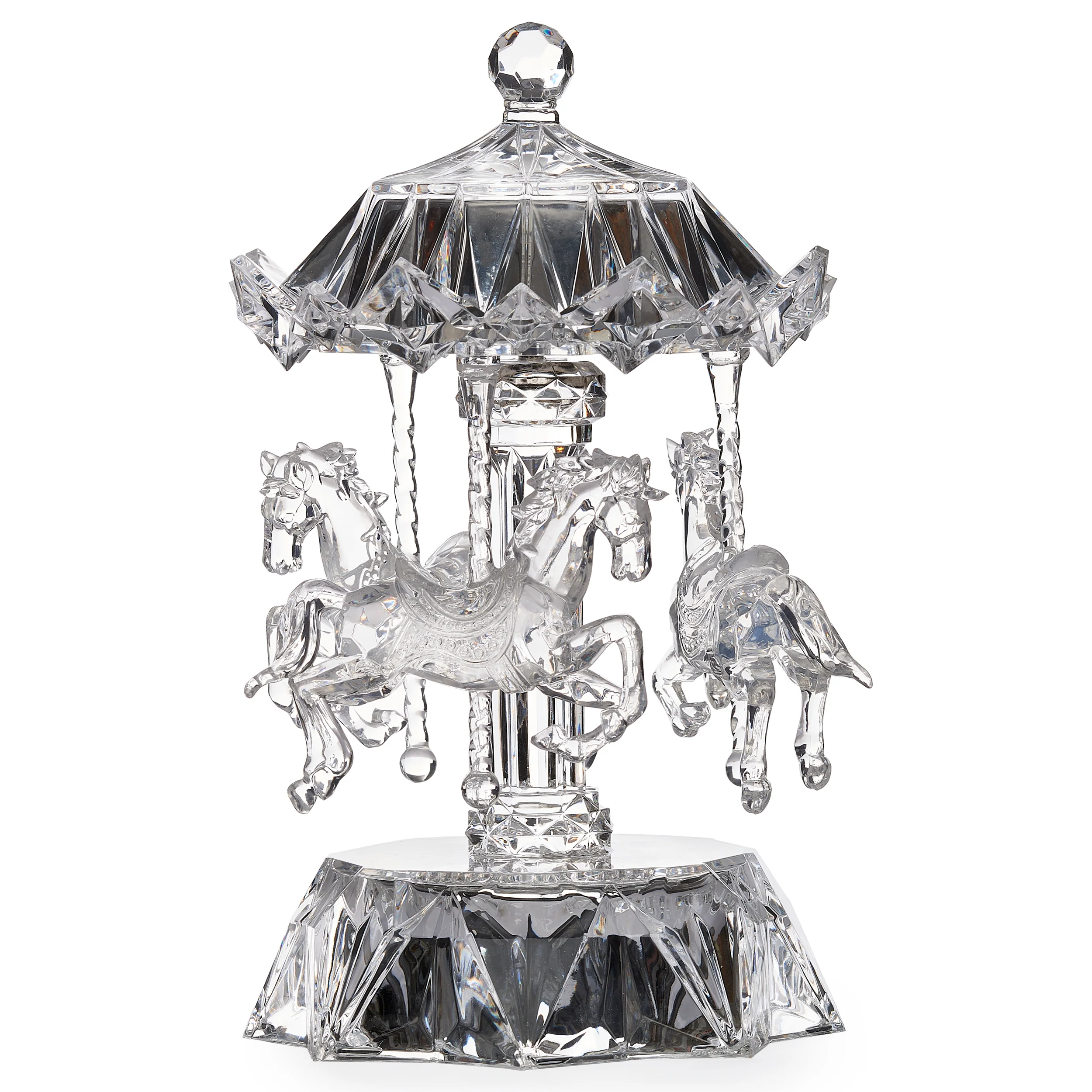 Musical Carousel with Spinning Horses - Image 3