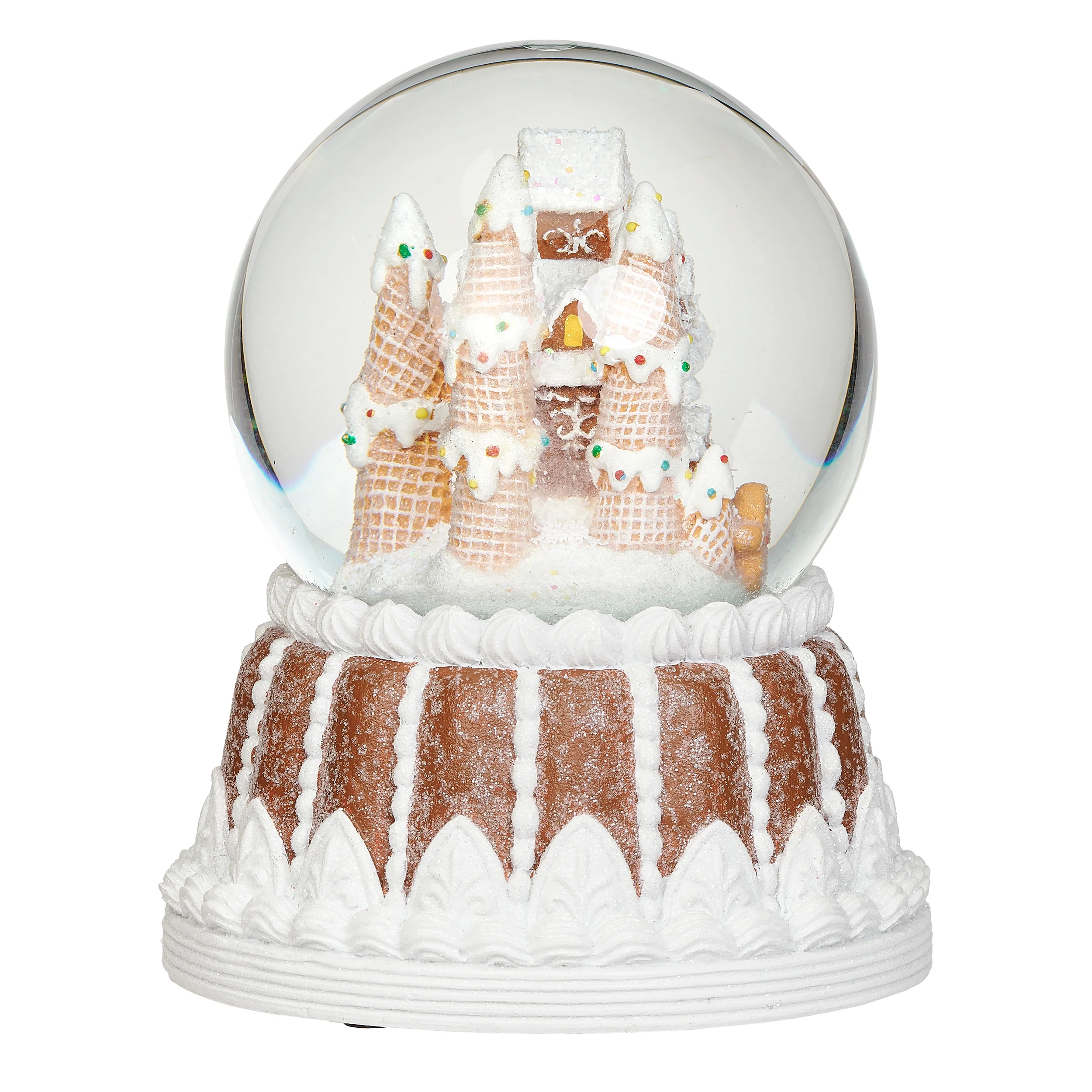 Glitterdome Musical Gingerbread - "Deck the Halls" Tune - Image 3