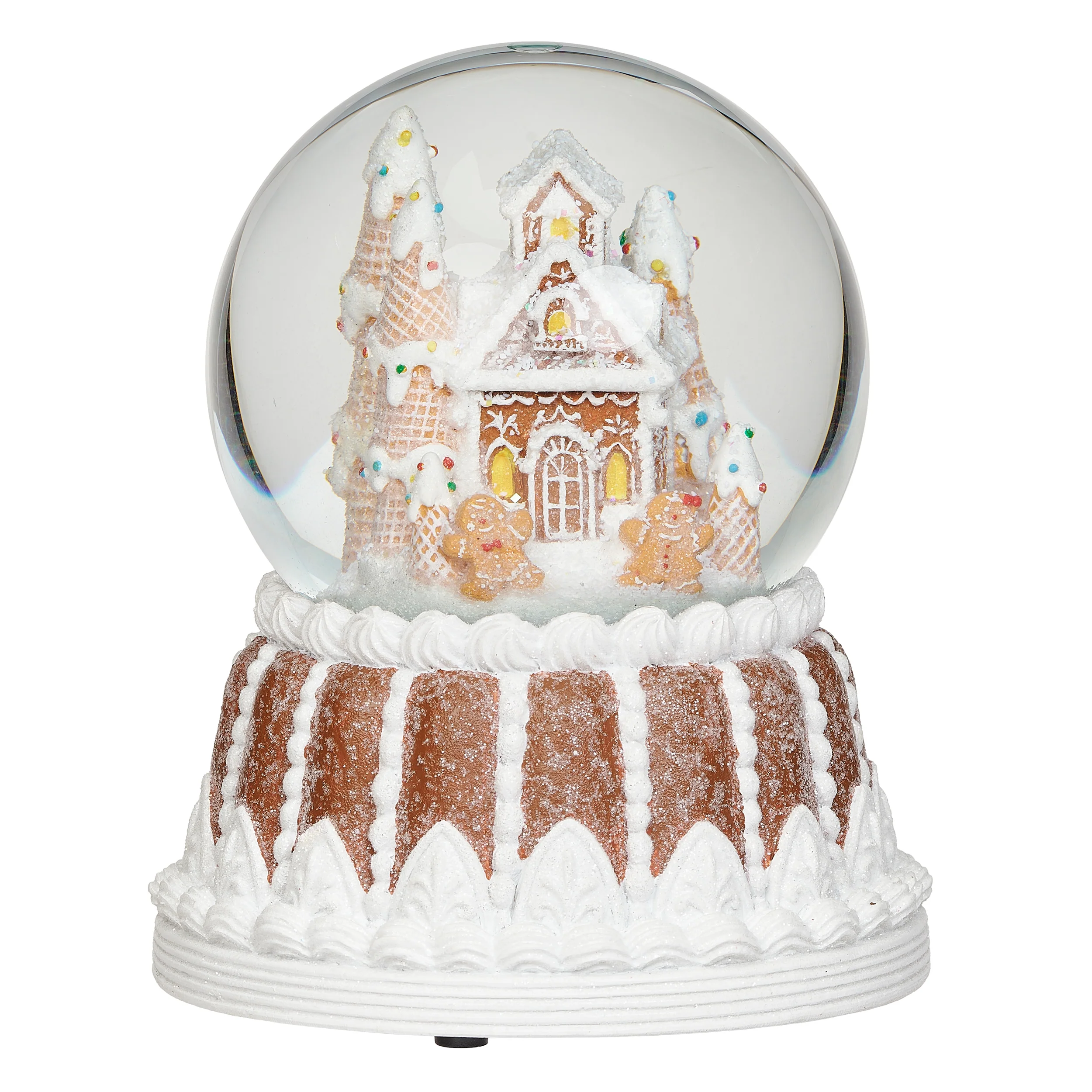 Glitterdome Musical Gingerbread - "Deck the Halls" Tune - Image 4