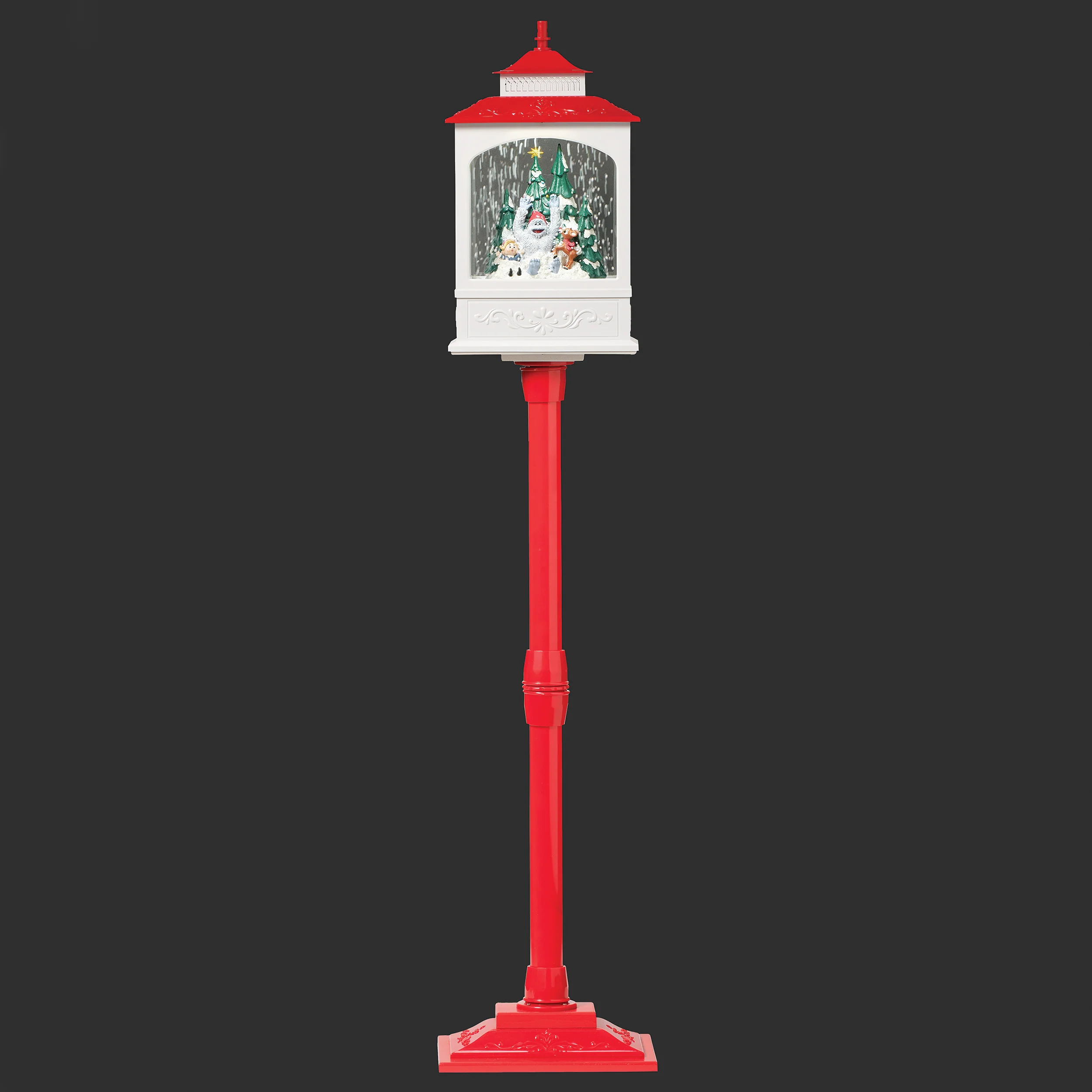 Rudolph the Red-Nosed Reindeer Lamppost Amusement
