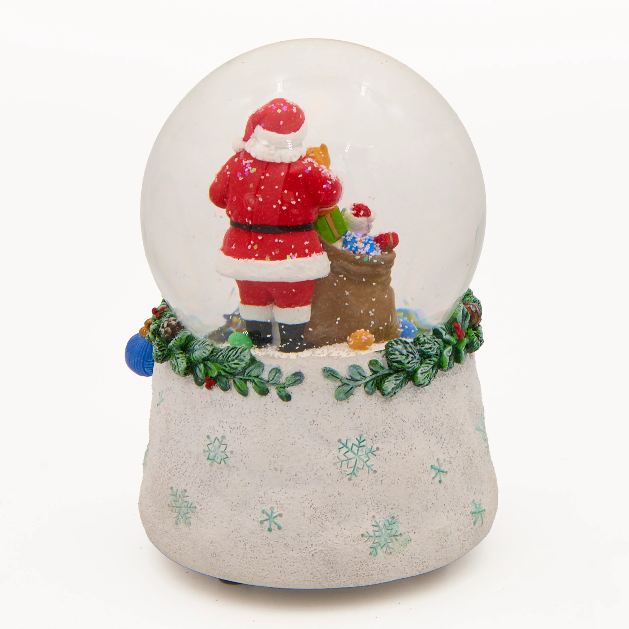 Glitterdome Musical Santa & Kittens - "We Wish You a Merry Christmas" Tune - Image 3