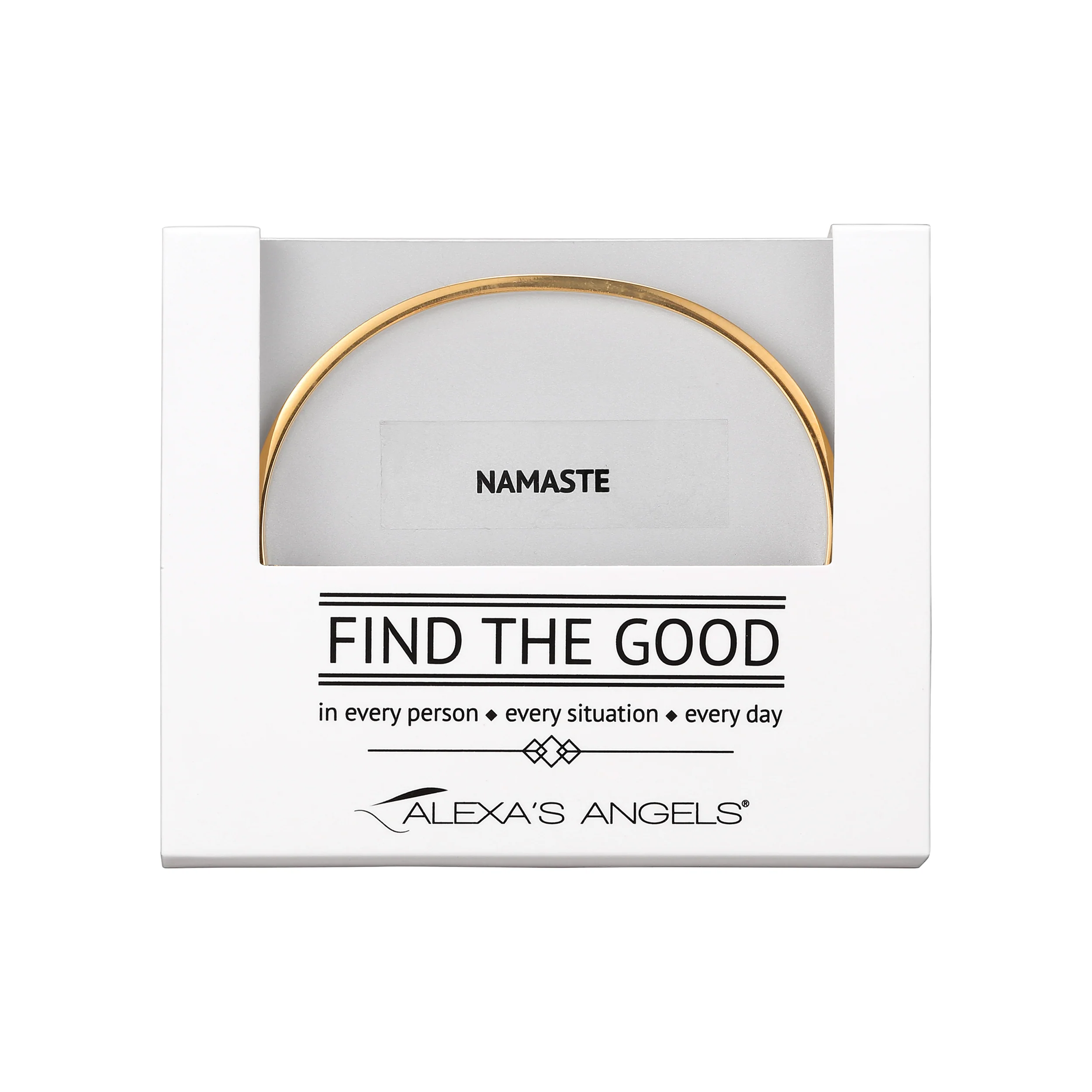 Alexa's Angels "Namaste" Engraved Bracelet - Image 2