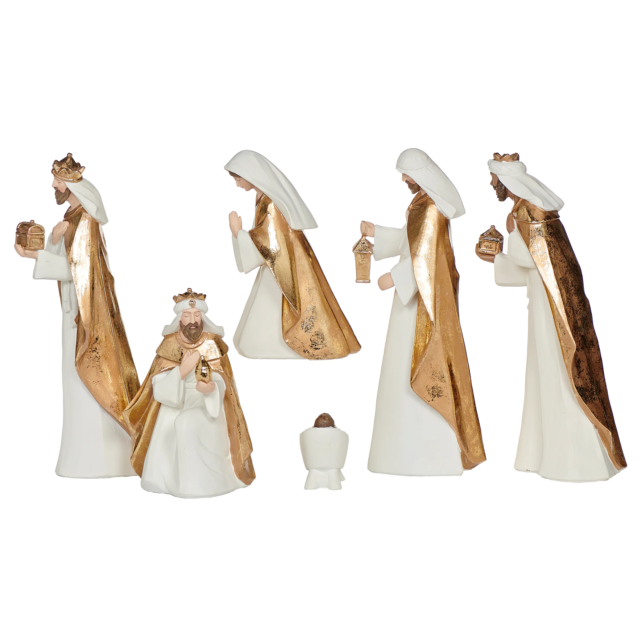 Nativity Gold & White Set - Image 2