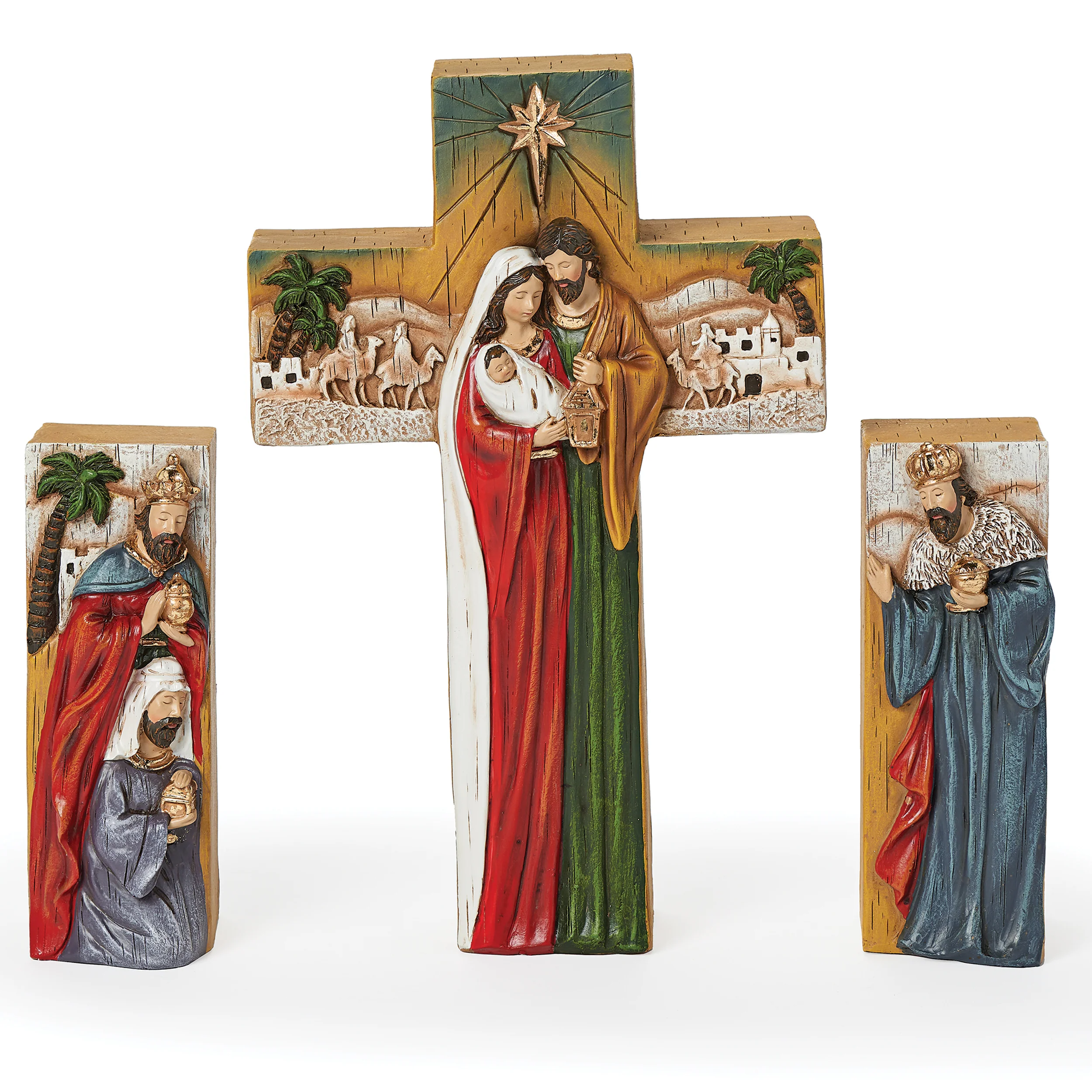 Nativity Cross Block Set