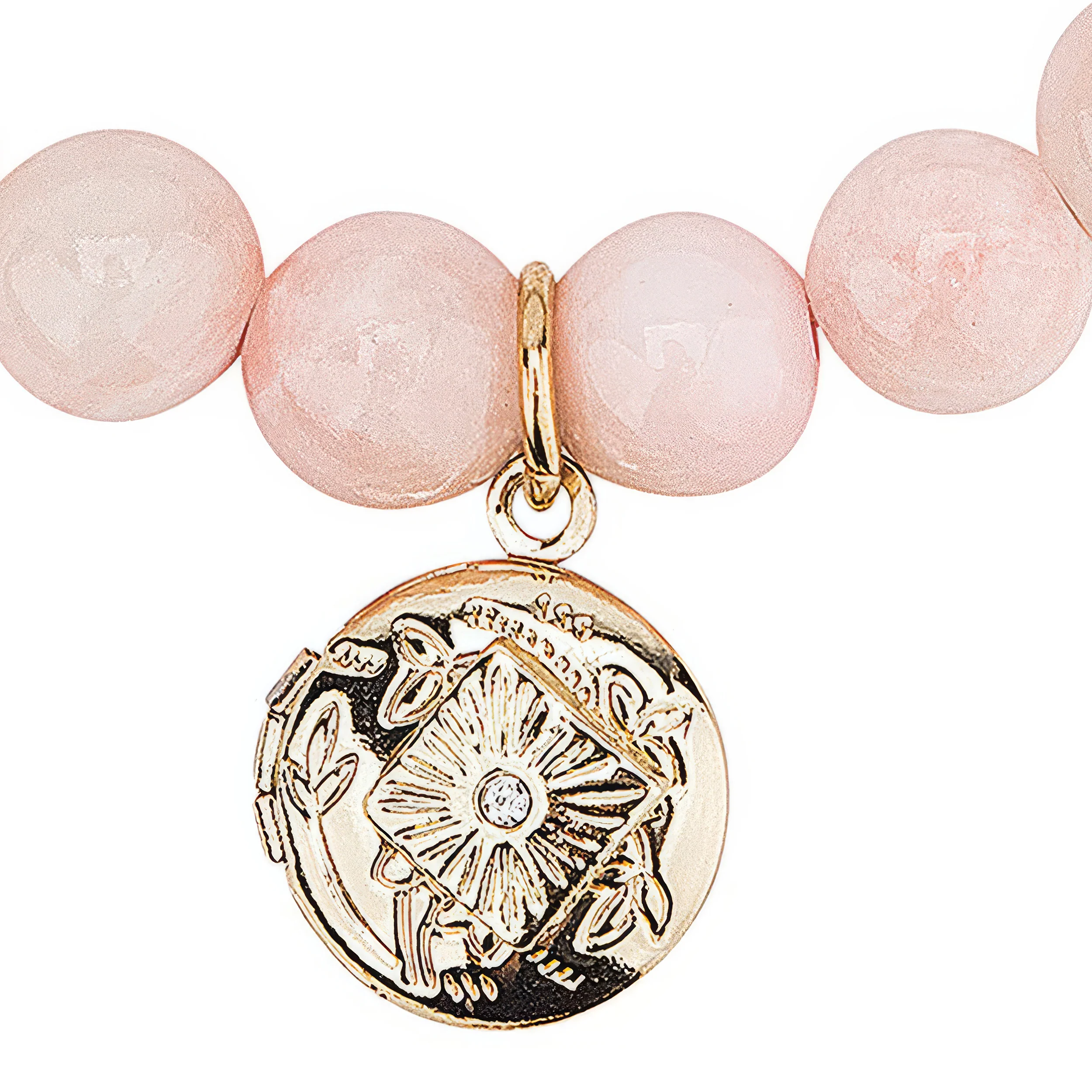Alexa's Angels Natural Stone & Cubic Zirconia Prayer Box Bracelet - Image 12