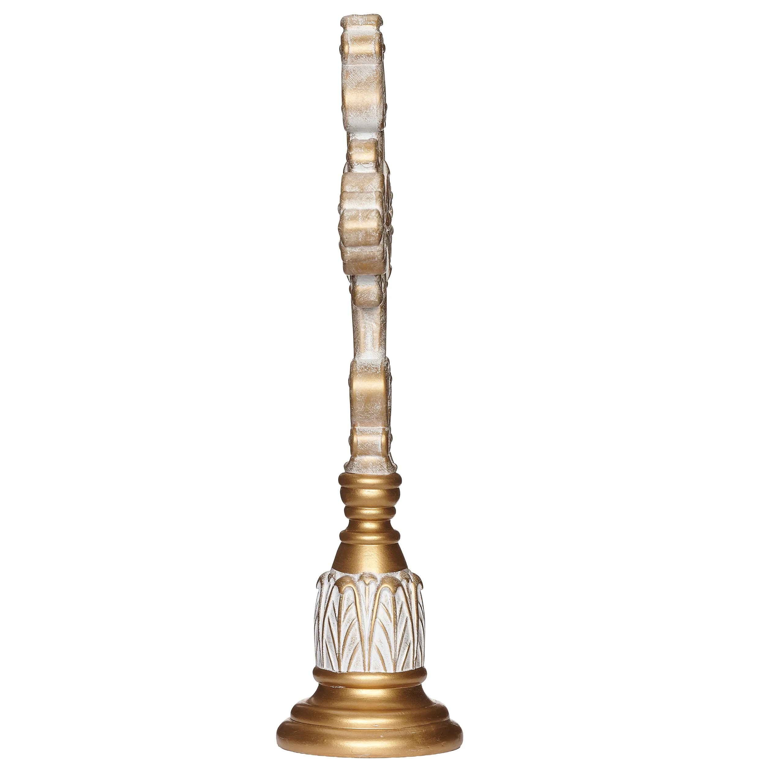 Ornate Gold Tabletop Cross - Image 2