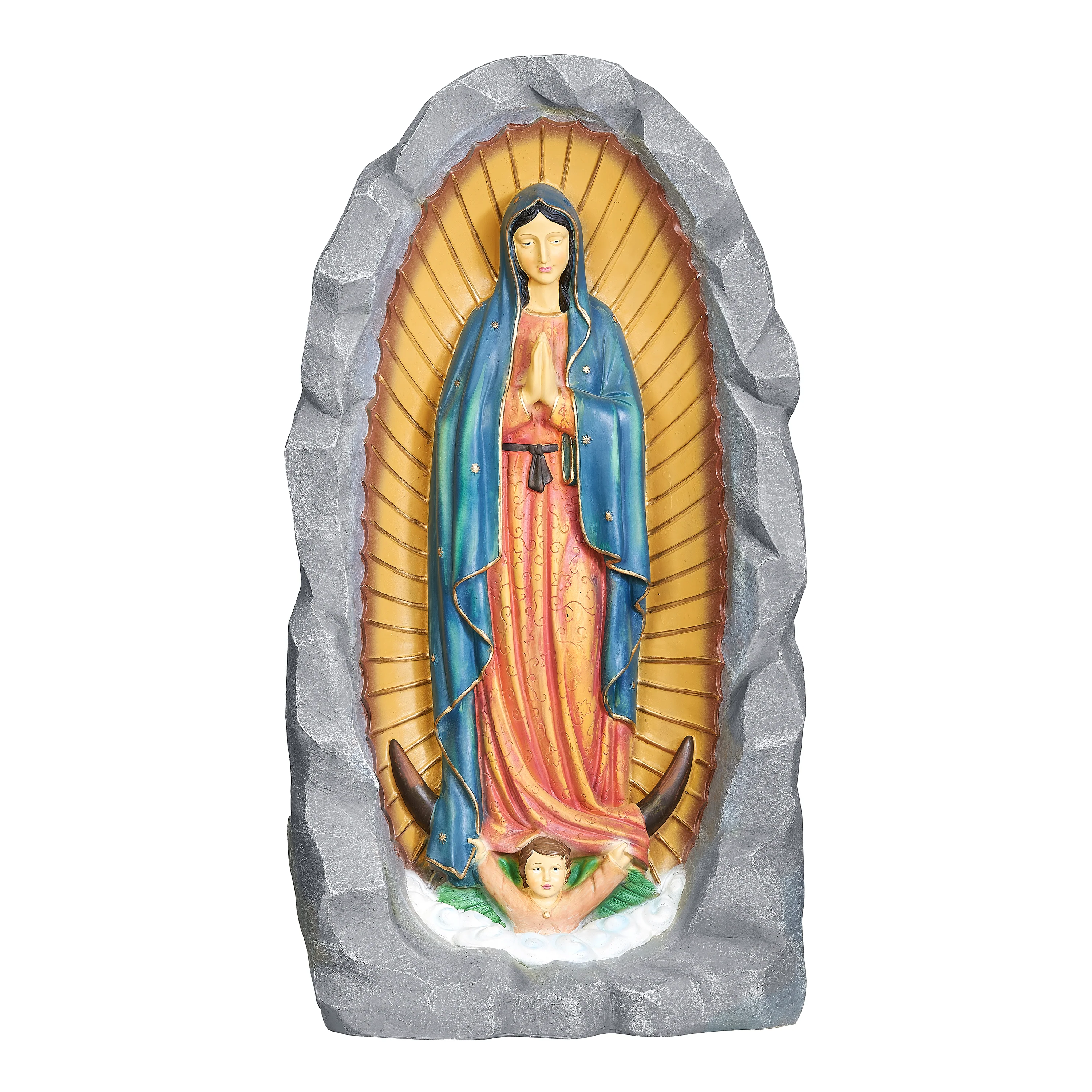 Our Lady of Guadalupe Grotto Garden Statue - Image 2