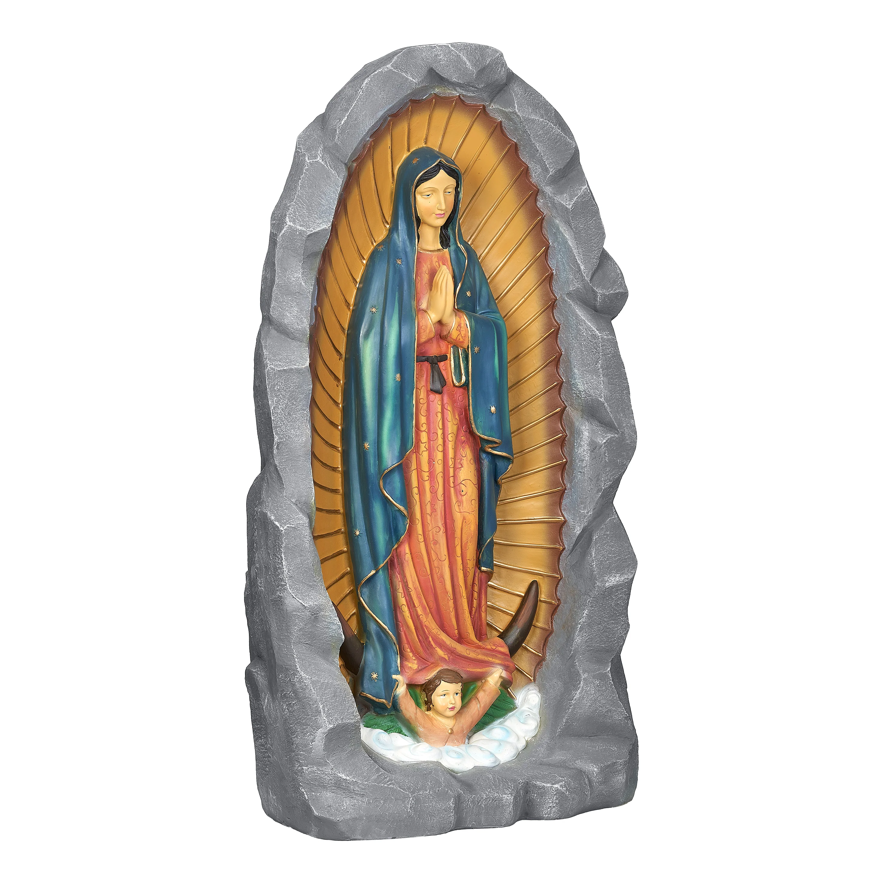 Our Lady of Guadalupe Grotto Garden Statue - Image 4
