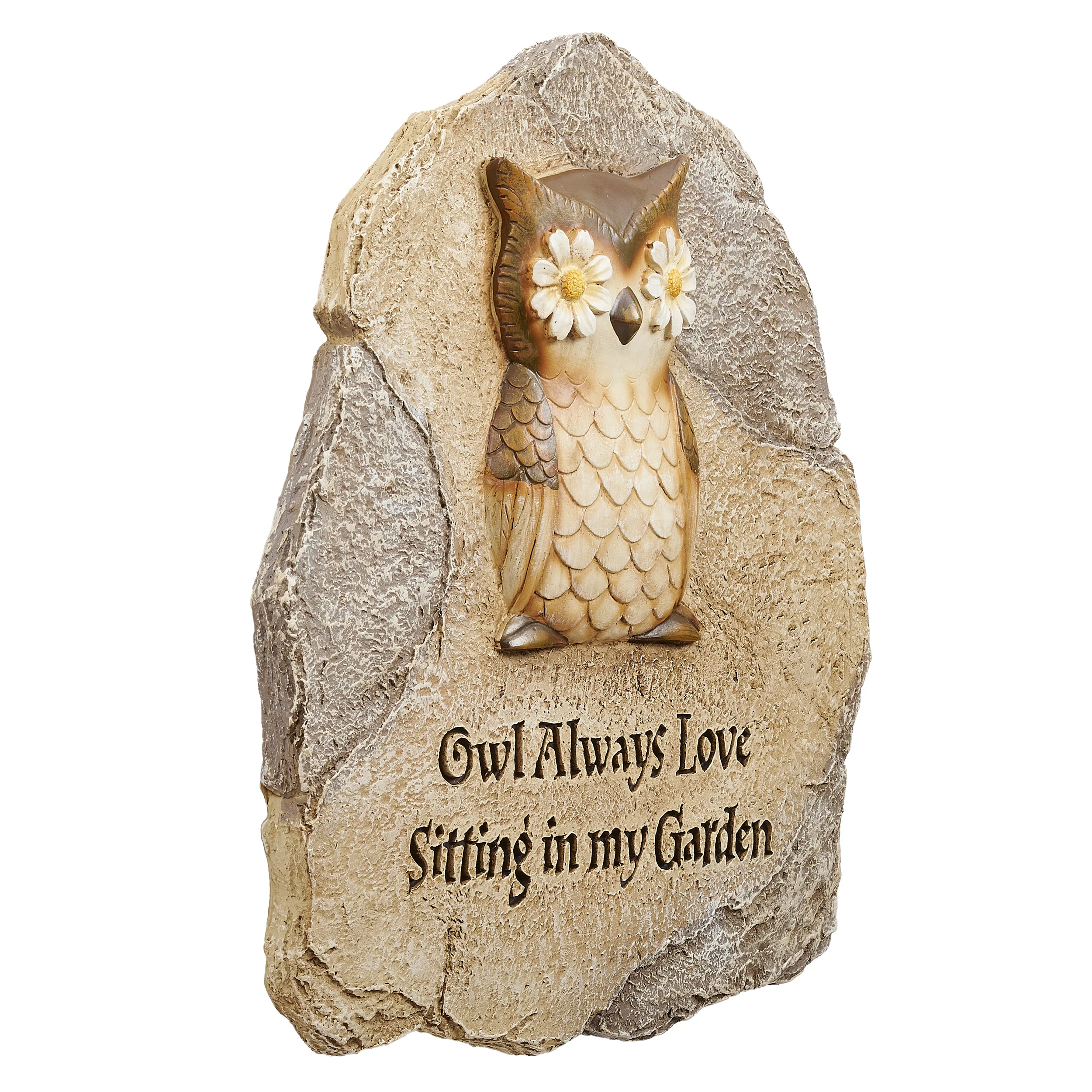 Owl Always Love Sitting in My Garden Stone - Image 2