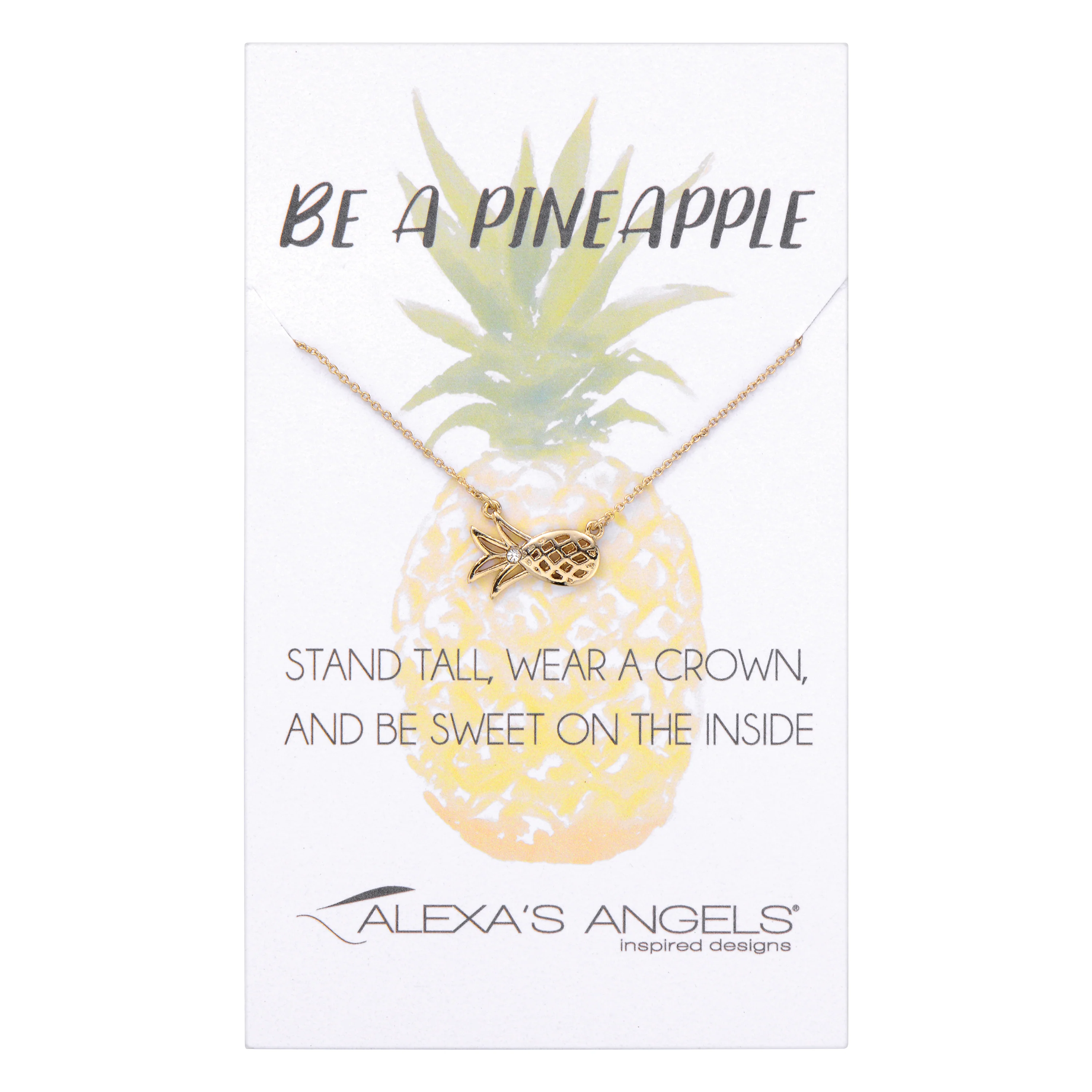 Alexa's Angels Pineapple Necklace