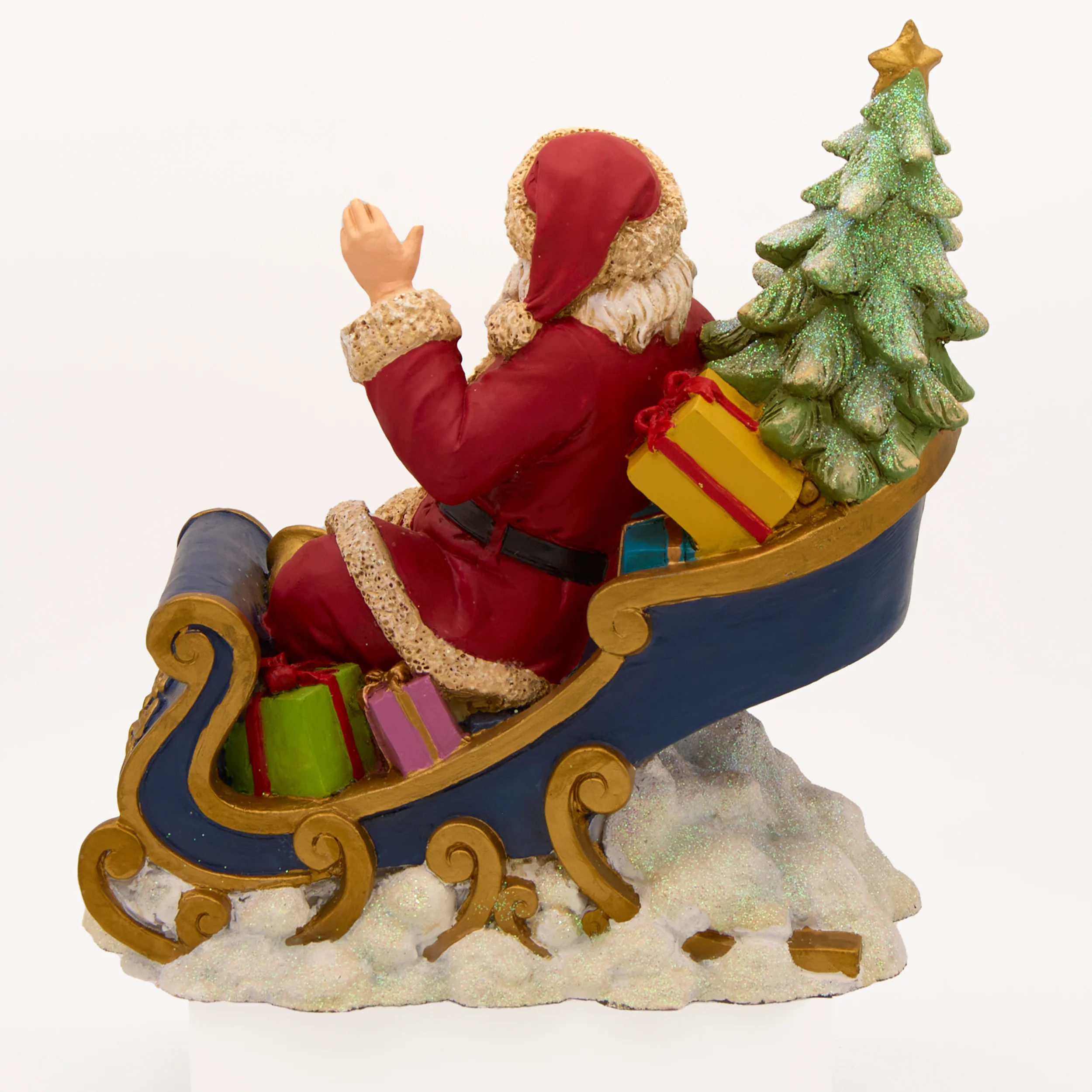 Santa in Sleigh Stocking Holder - Image 3